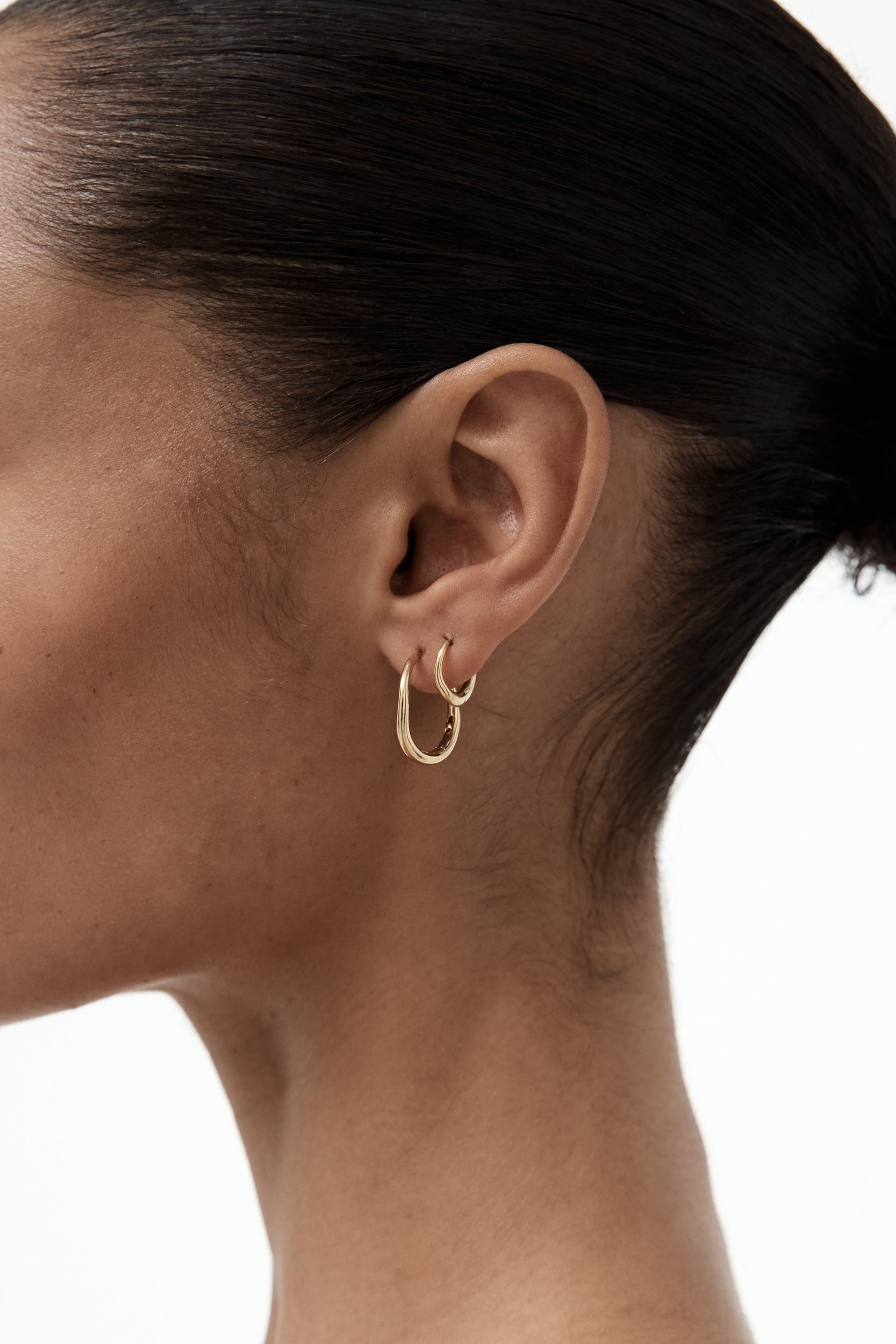 Momento Baby Hoops  - Gold | Low In Stock