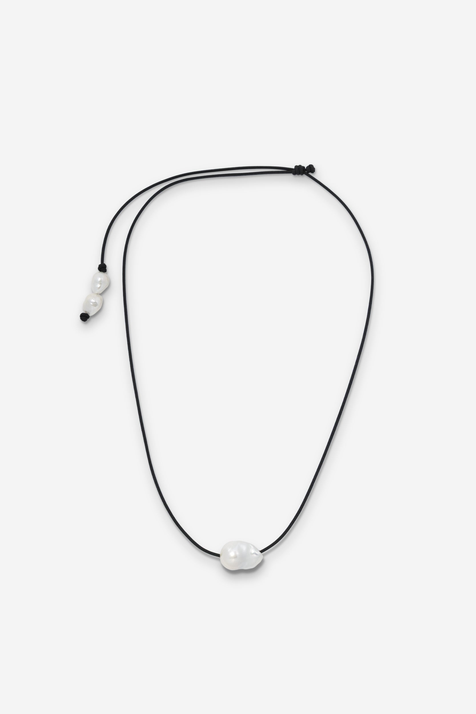 Baroque Pearl Cord Necklace