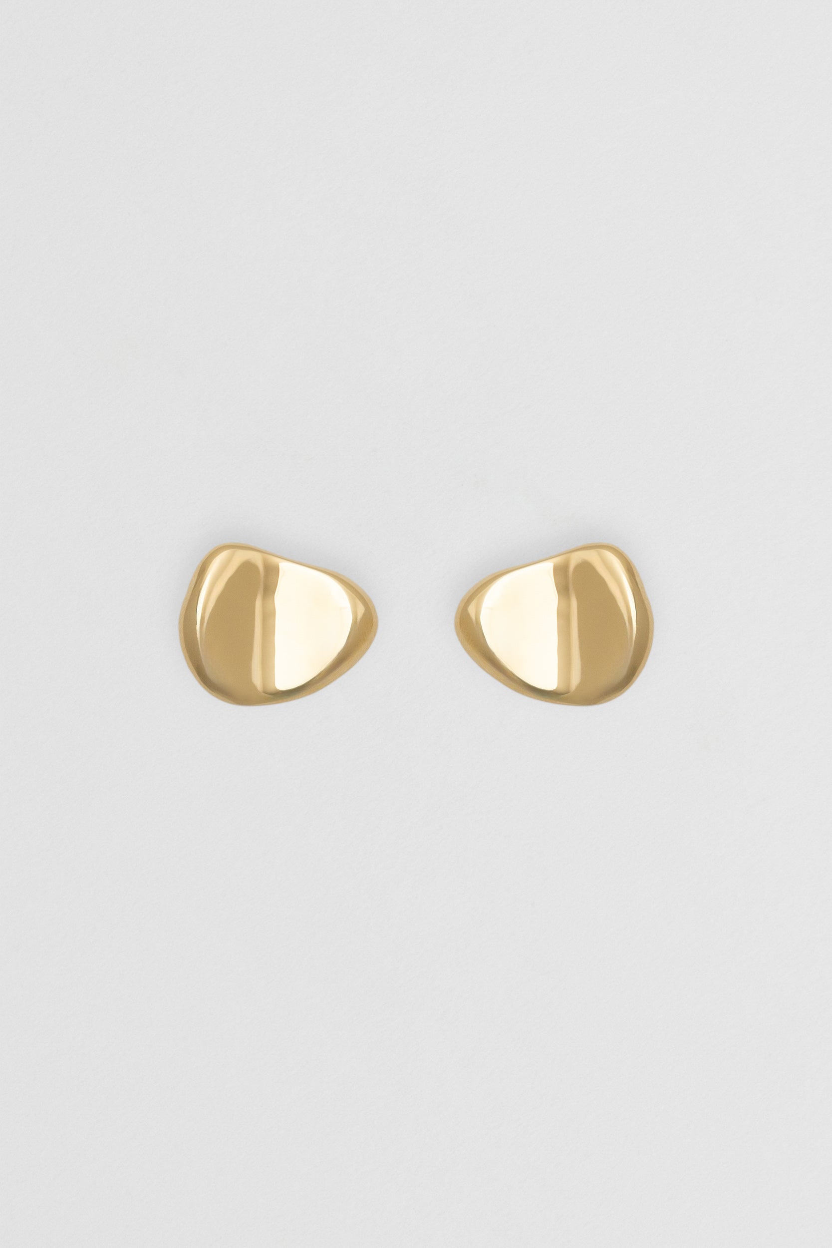 Carmen Dome Earrings - Gold