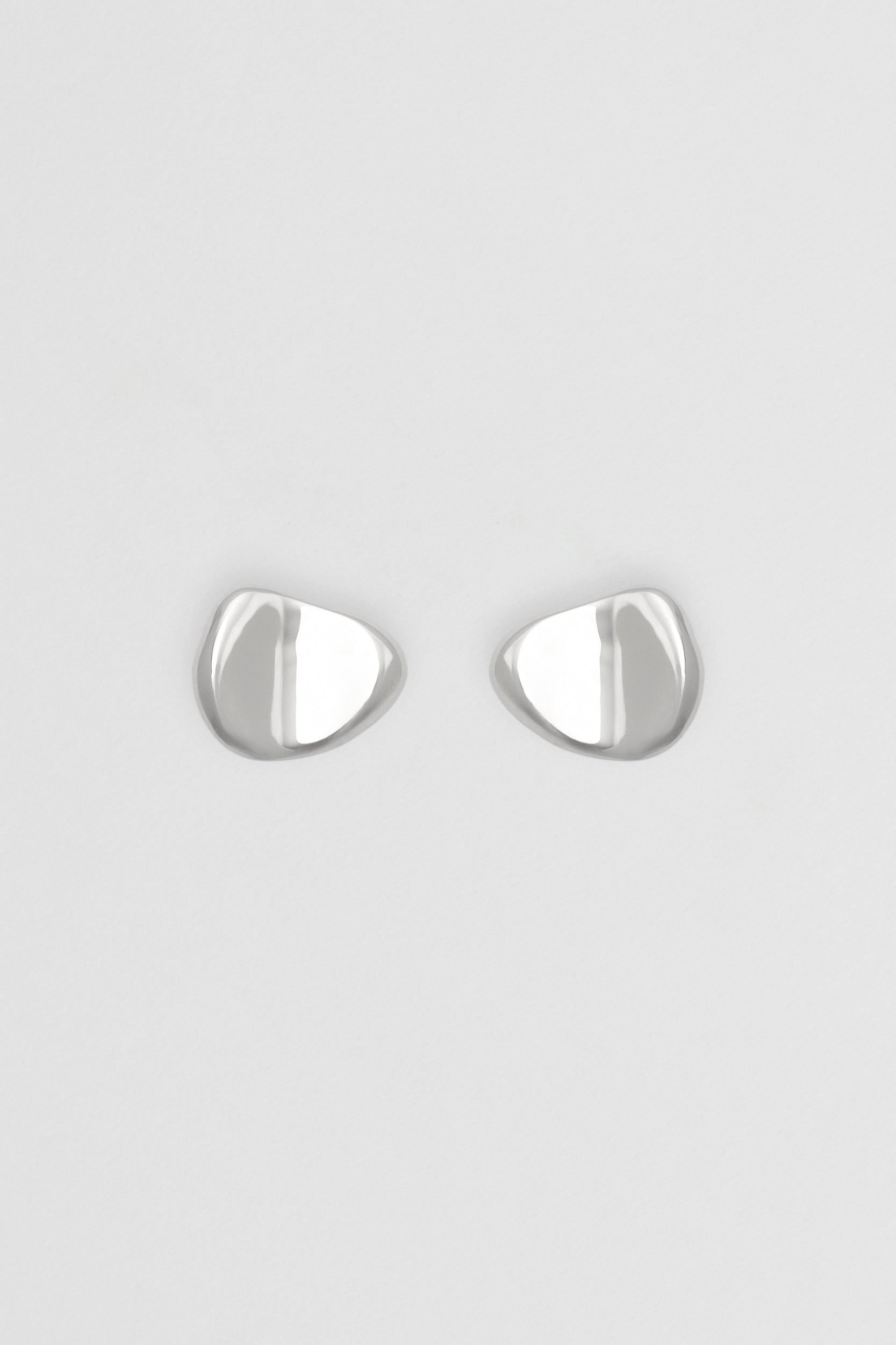 Carmen Dome Earrings - Silver