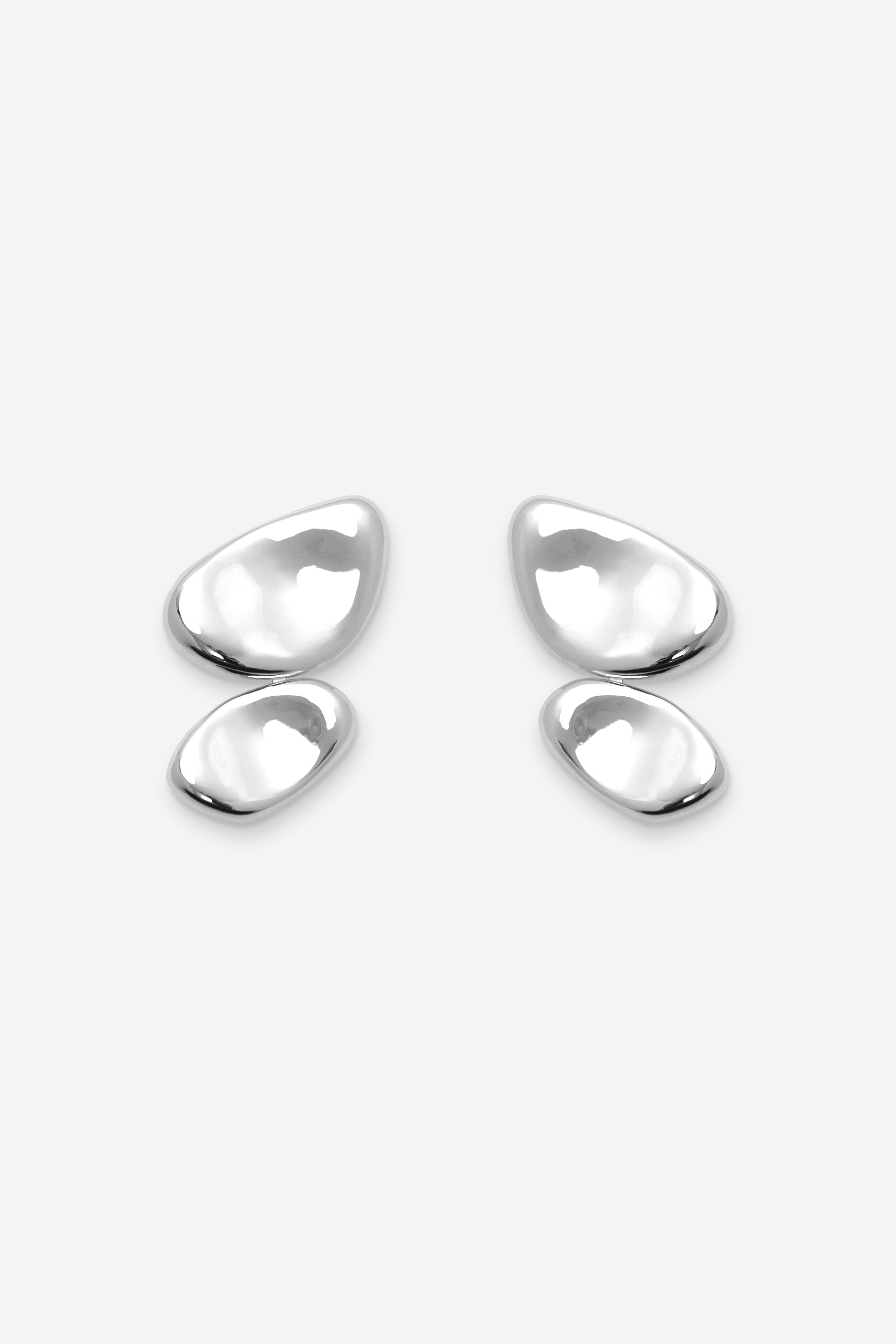 Carmen Double Domes - Silver