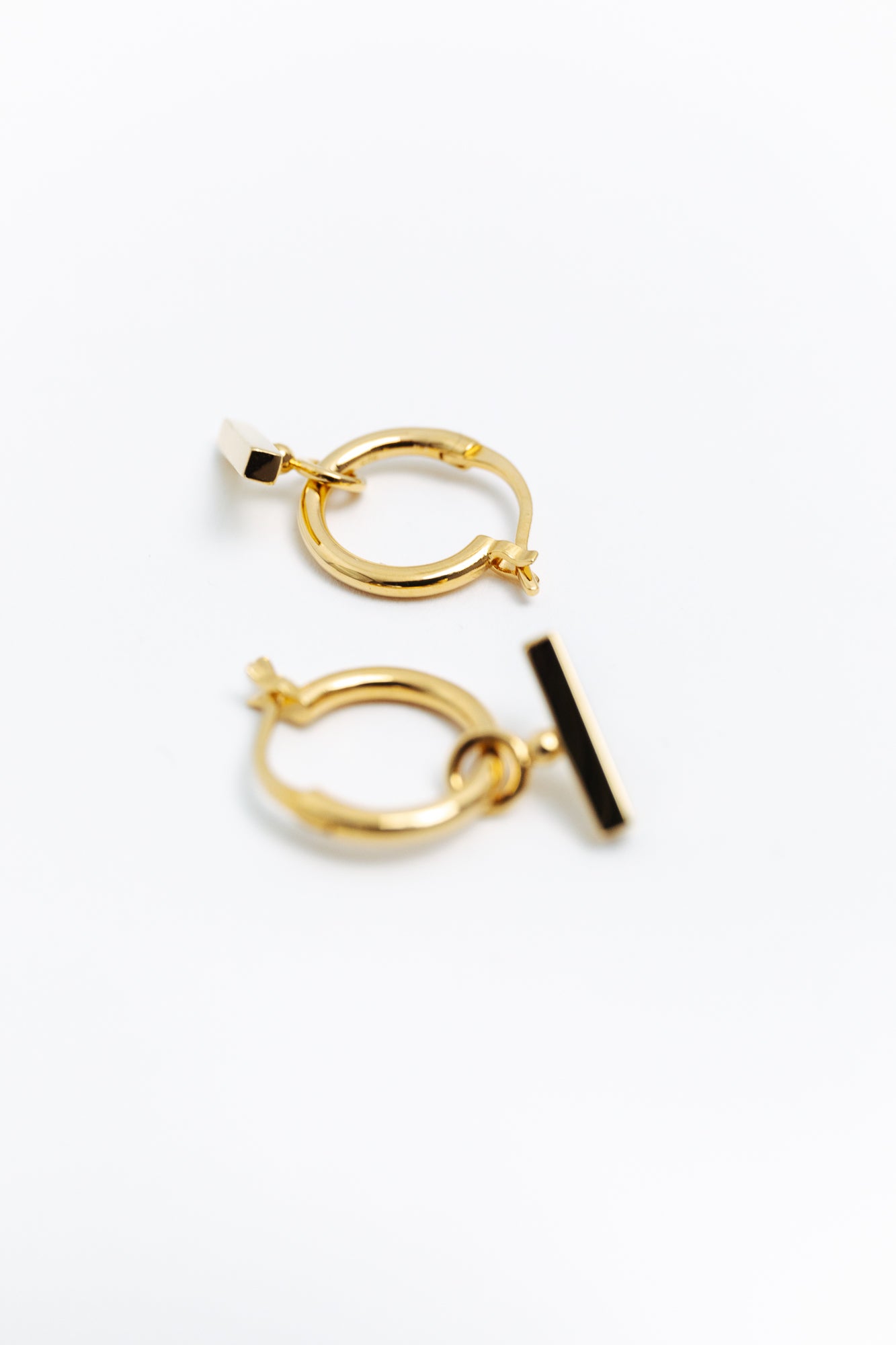 Chloe Sleeper Hoops - Gold