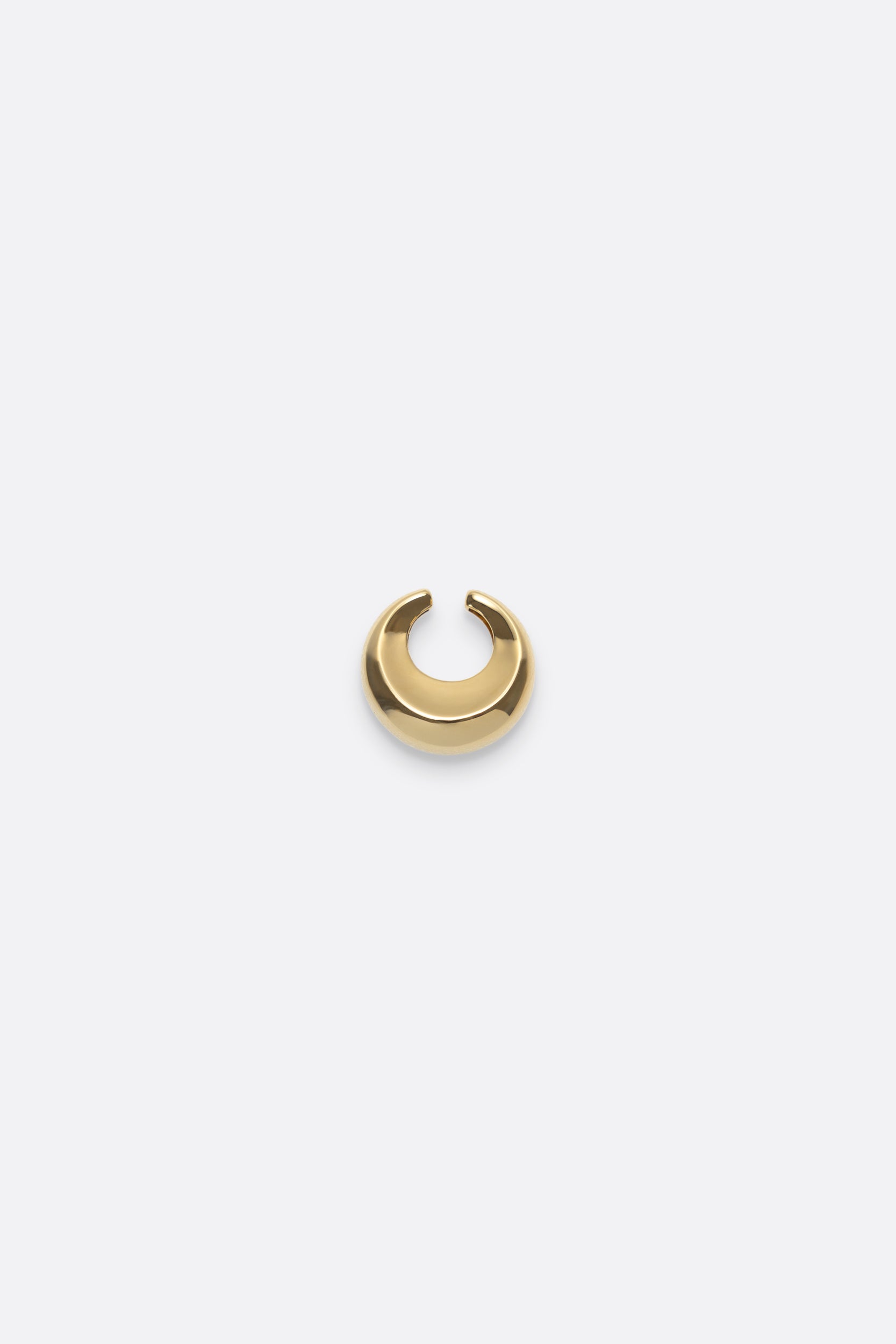 Concave Ear Cuff - Small - Gold