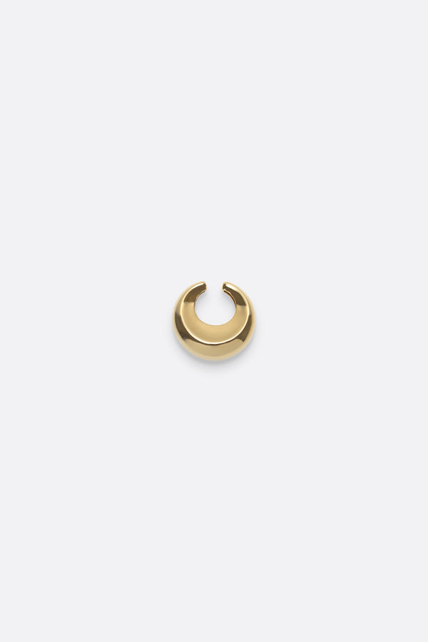 Concave Ear Cuff - Small - Gold