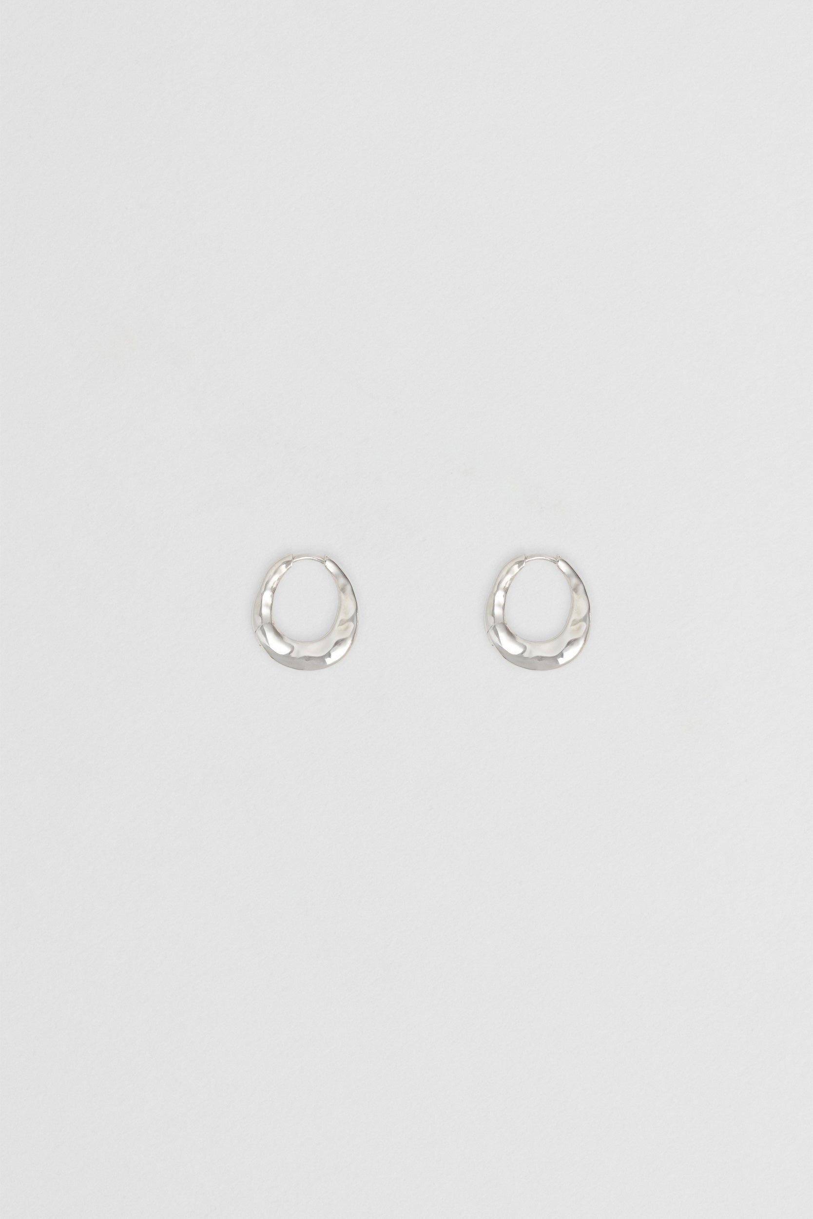 Daija Hoop – Klein – Silber