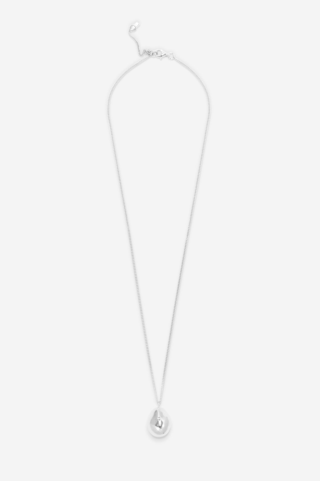 Drop Necklace - Silver
