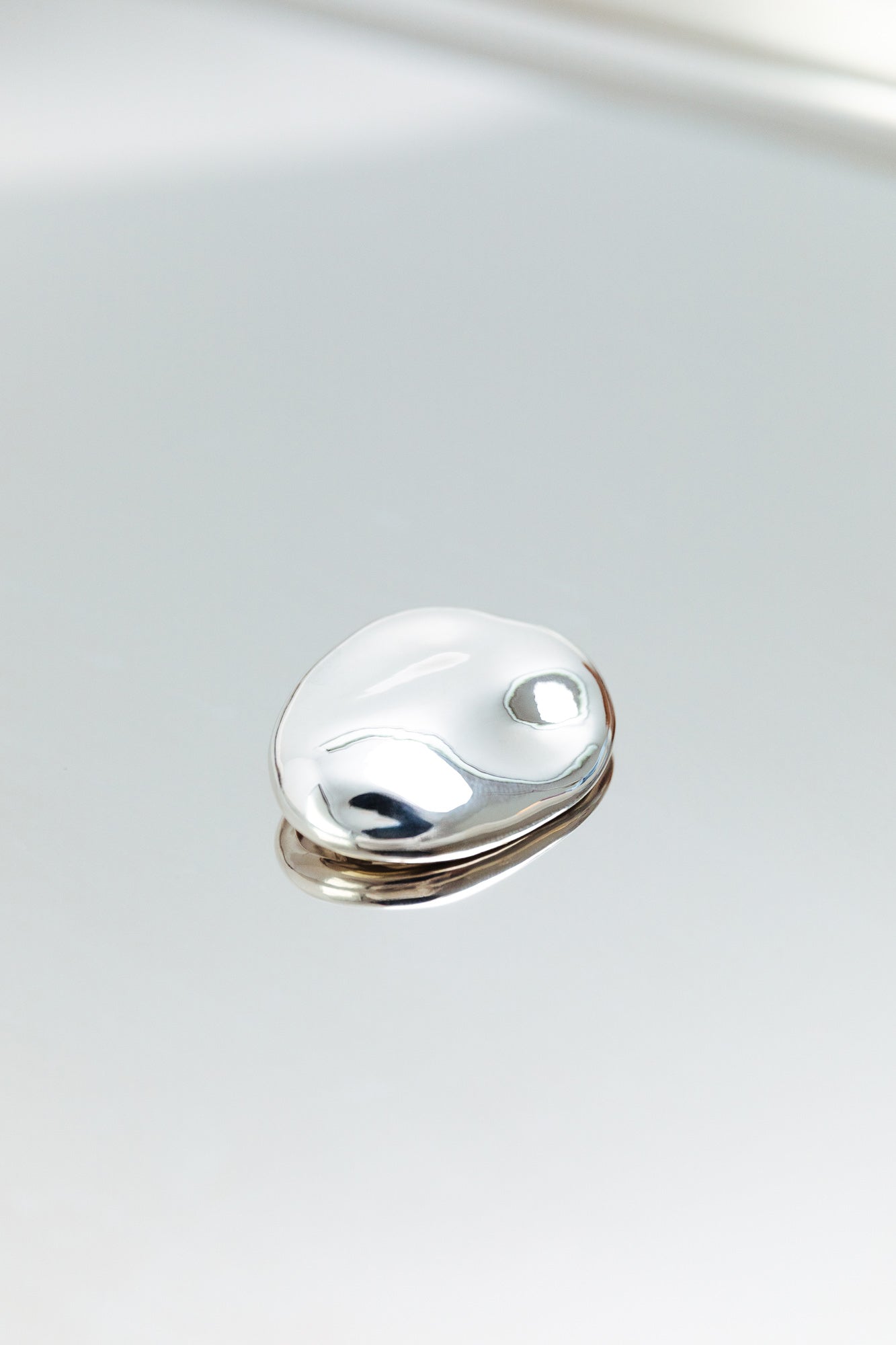 Broche Dôme - Argent