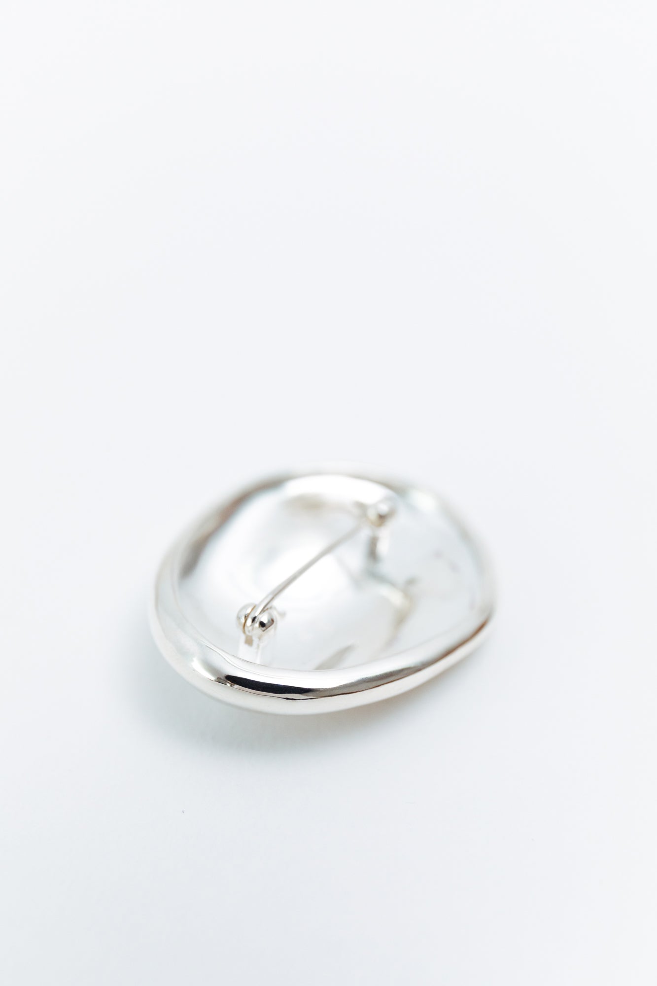 Dome Brooch - Silver