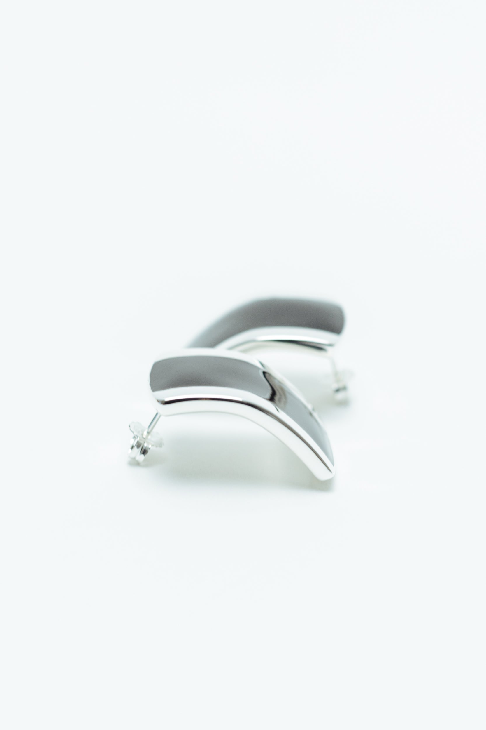 Eclipse Earrings - Silver