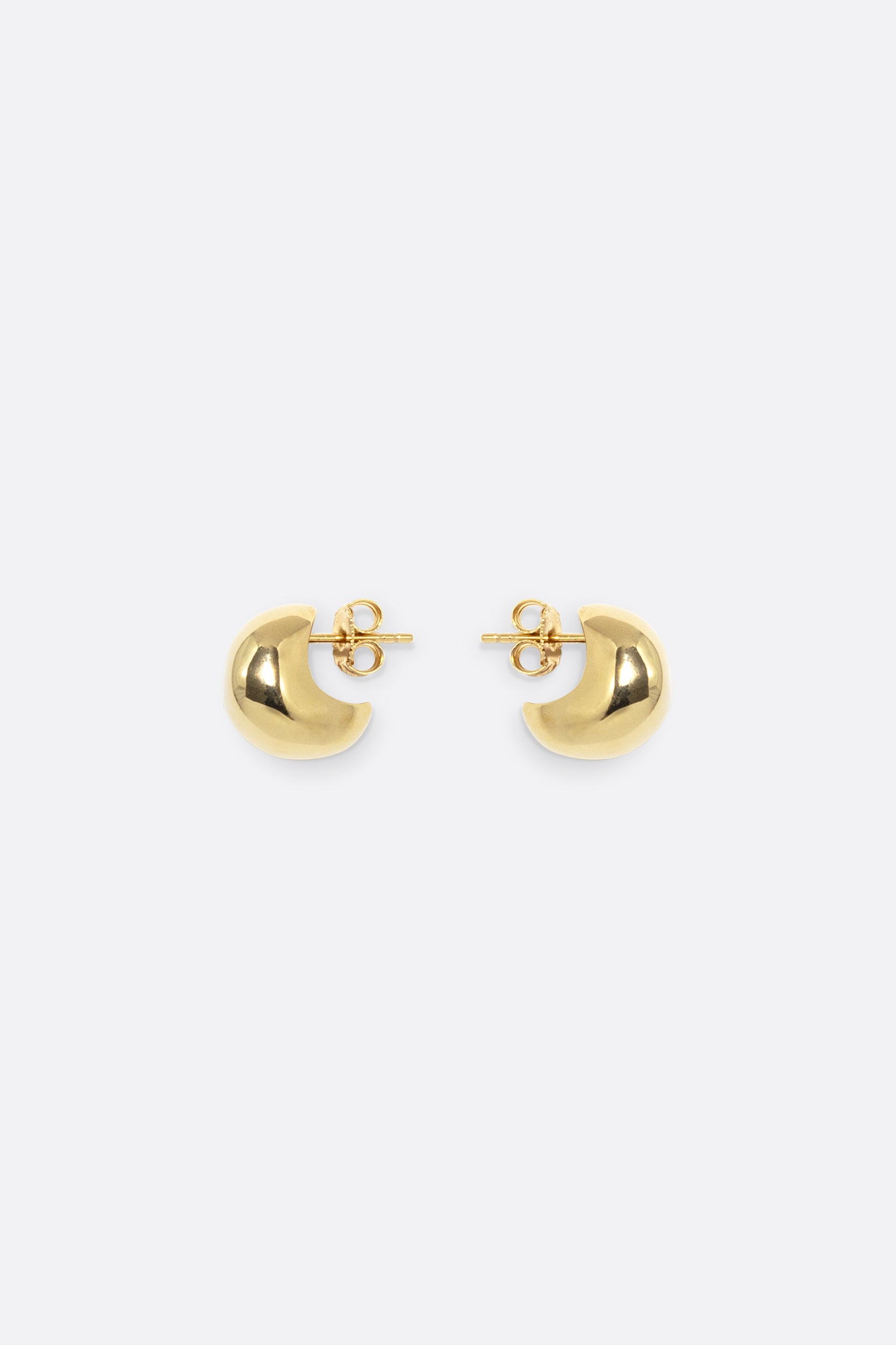 Figure Hoops - Small - Gold