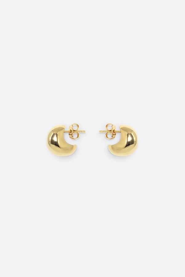 Figure Hoops - Small - Gold