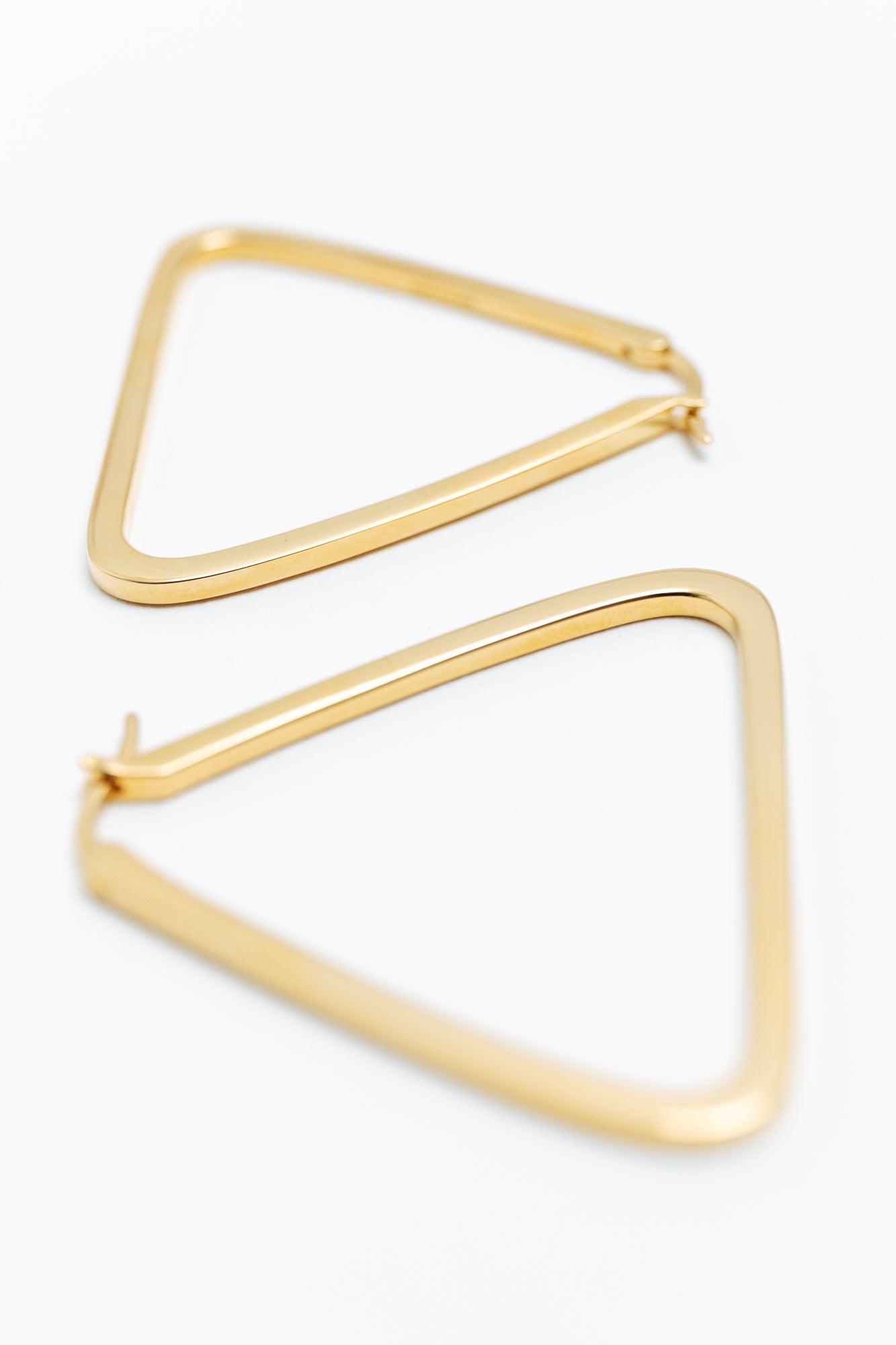 Liaison Large Hoops - Gold