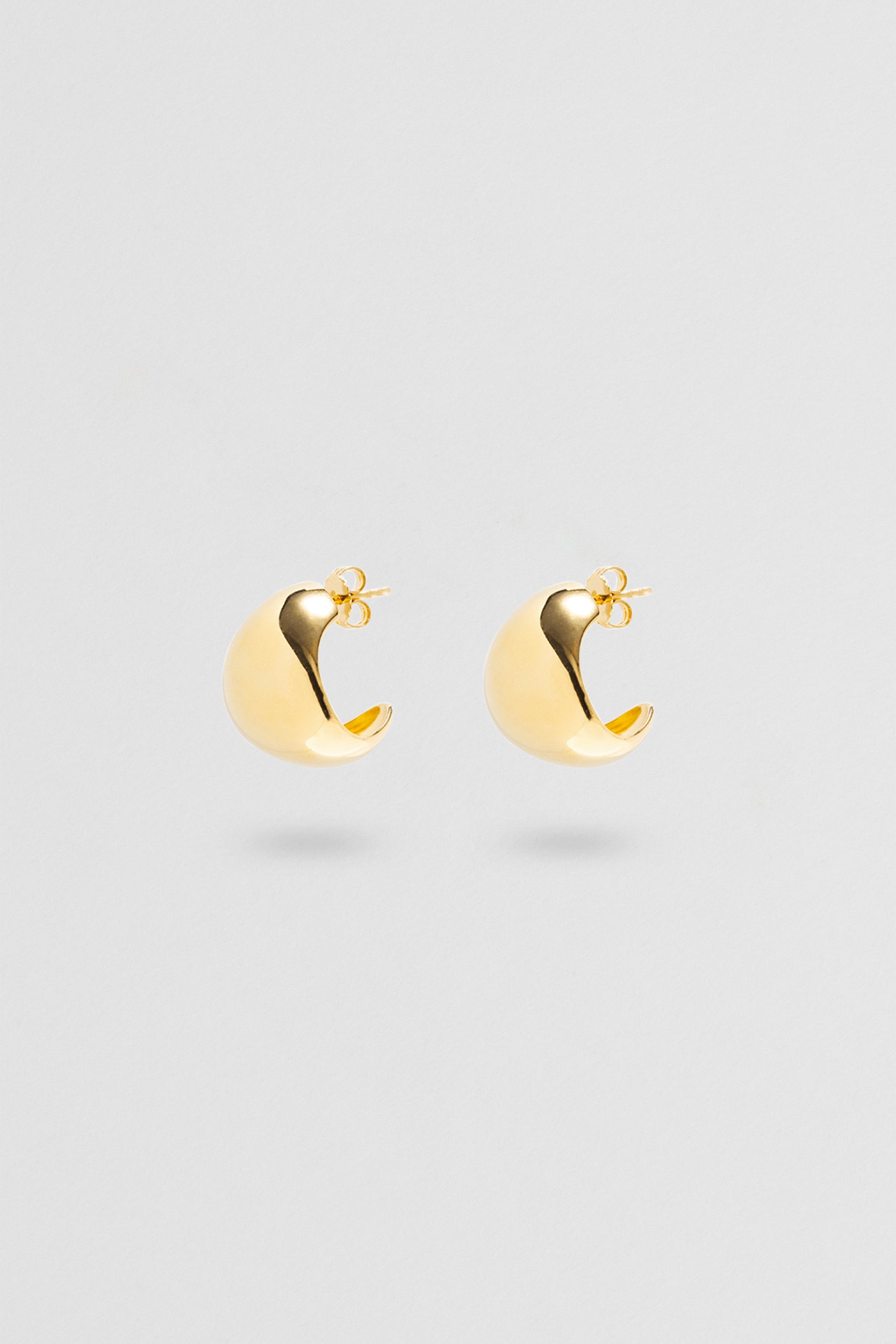 Créoles pliables - Grandes - Or