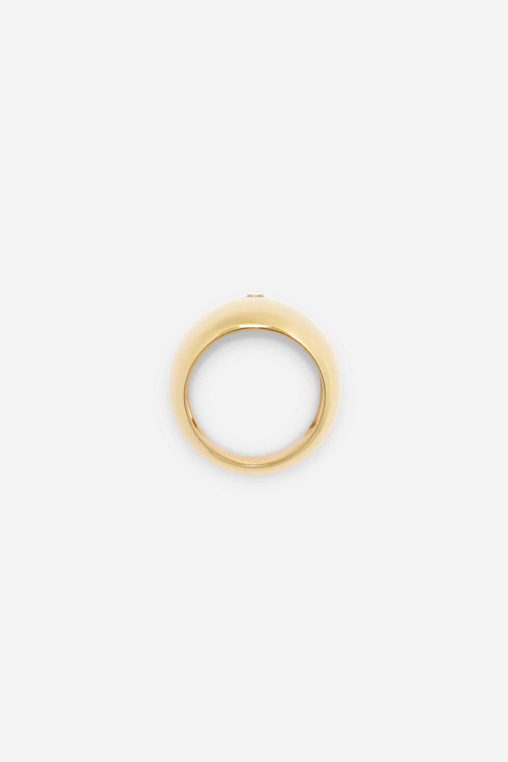 Fold Topaz Ring - Gold