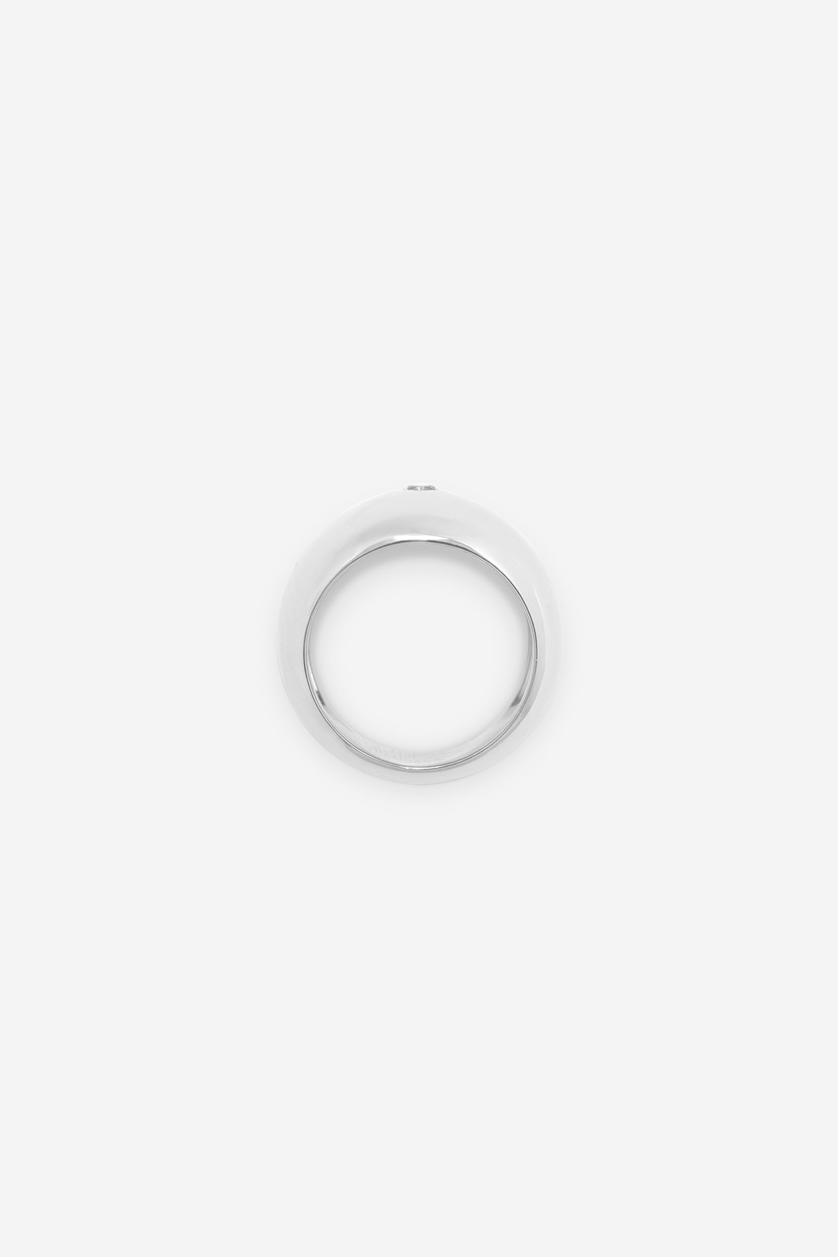 Fold Topaz Ring - Silver