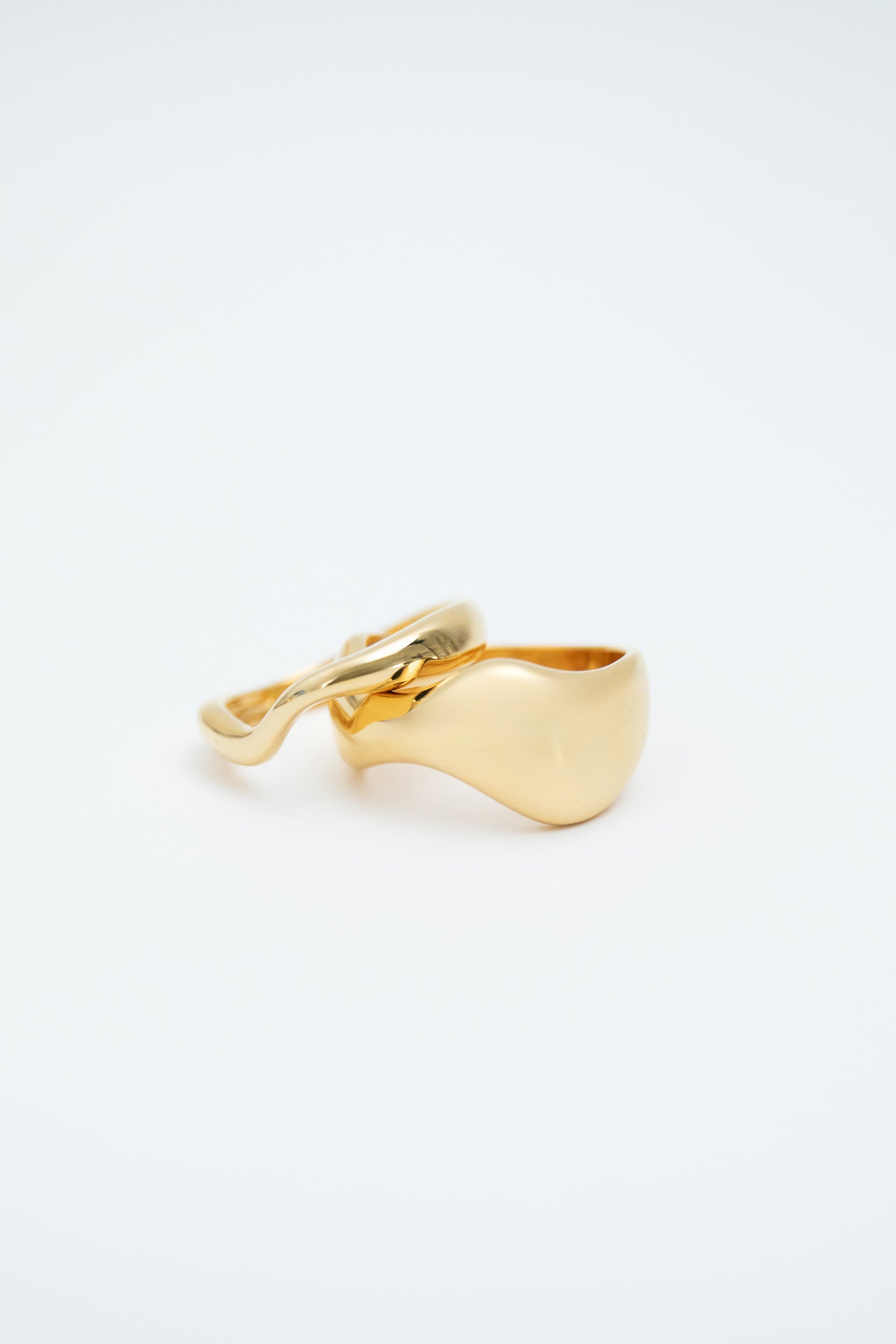 Jeansring-Set - Gold