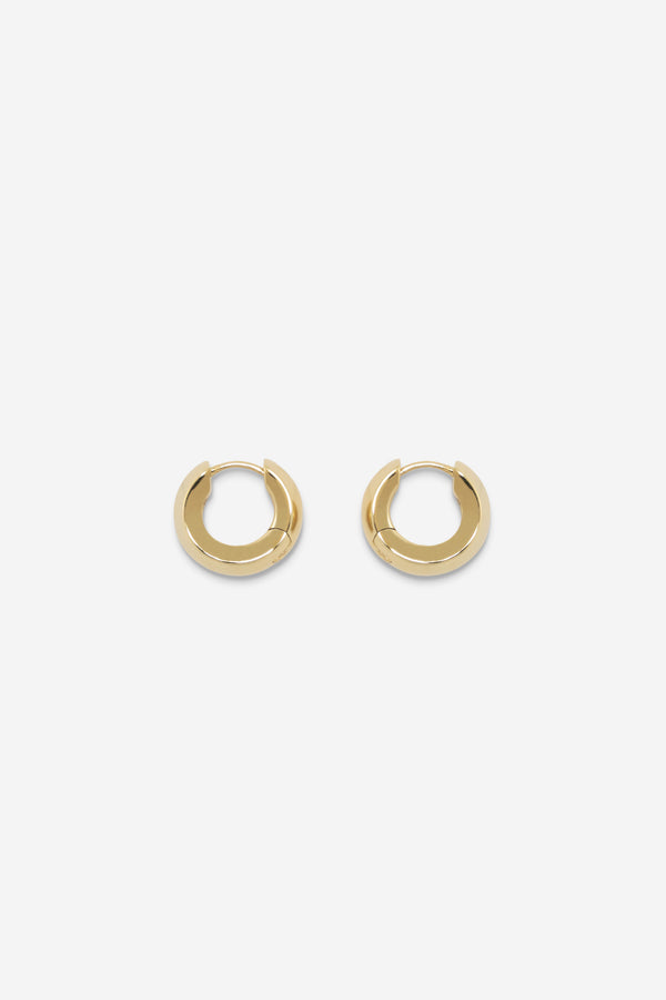 Low Beam Hoops - Small - Gold