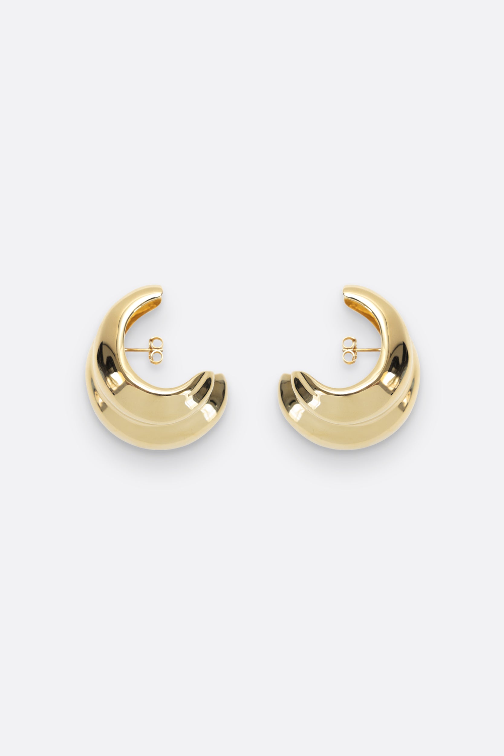 Mega Cuff Hoops - Gold