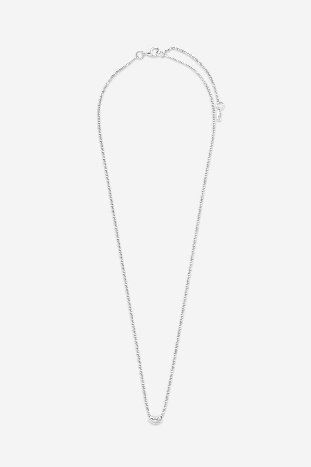 Mini Drop Necklace - Silver
