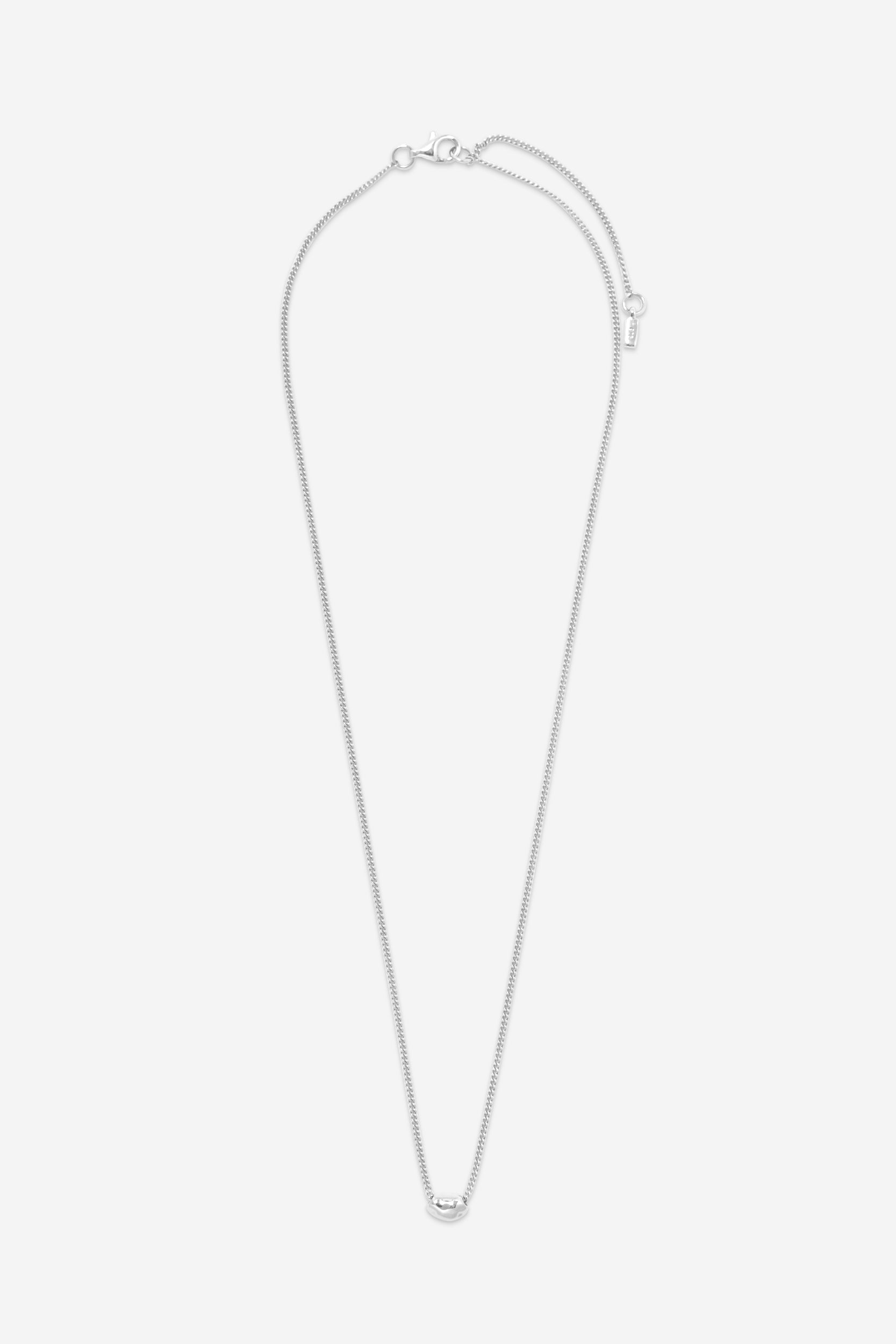Mini Drop Necklace - Silver