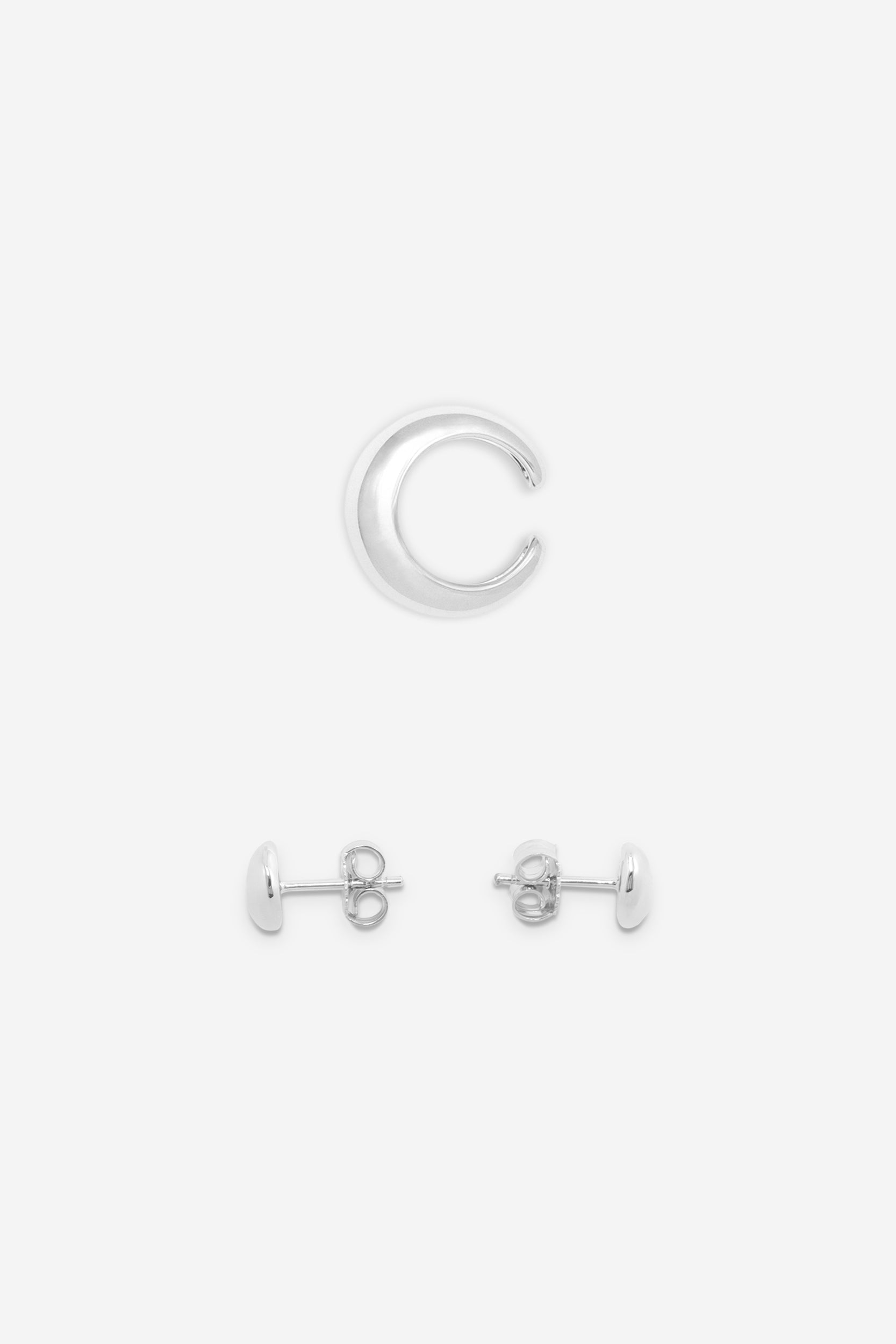 Modern Ear Set - Silver