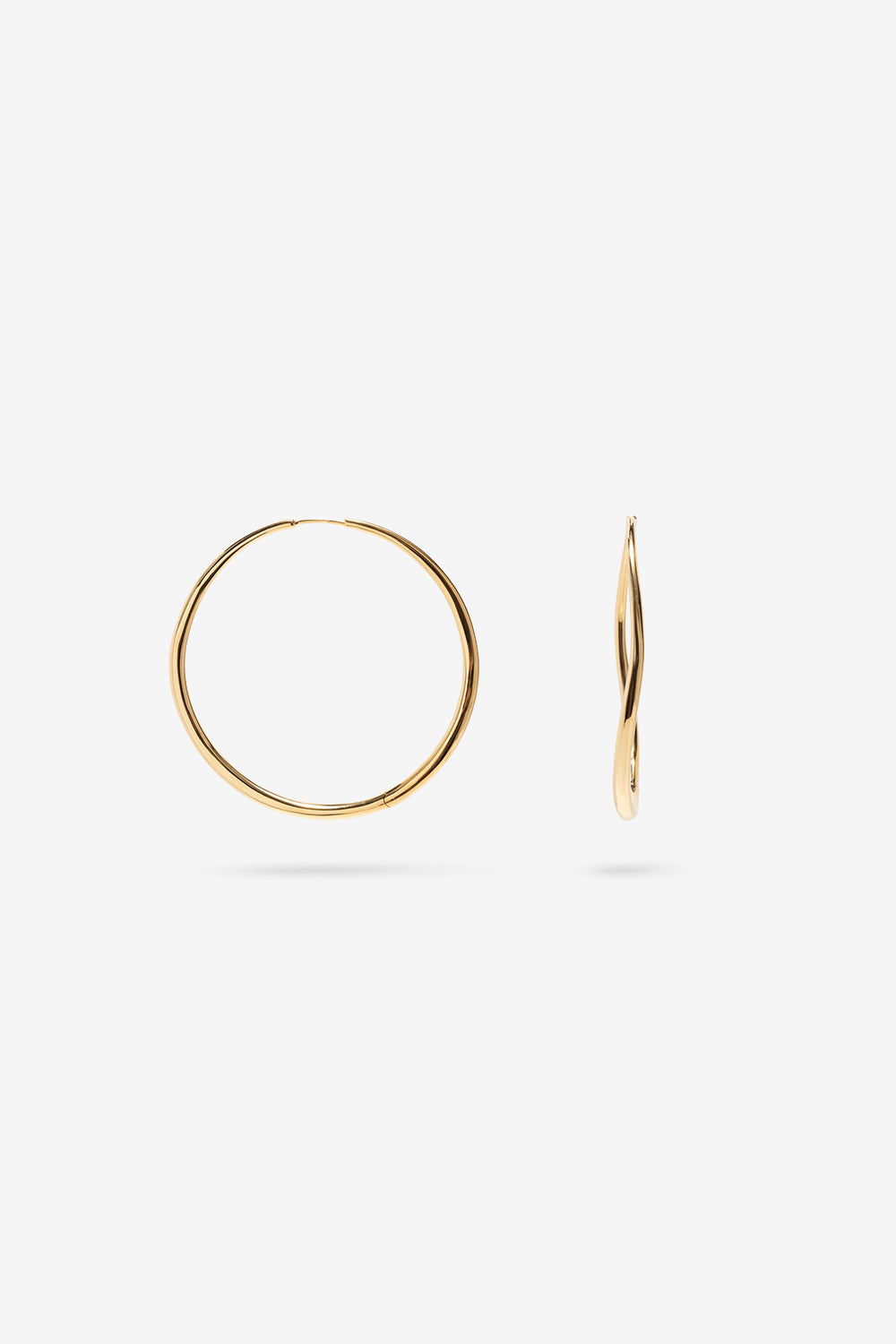 Momento Large Hoops - Gold | Pre Order