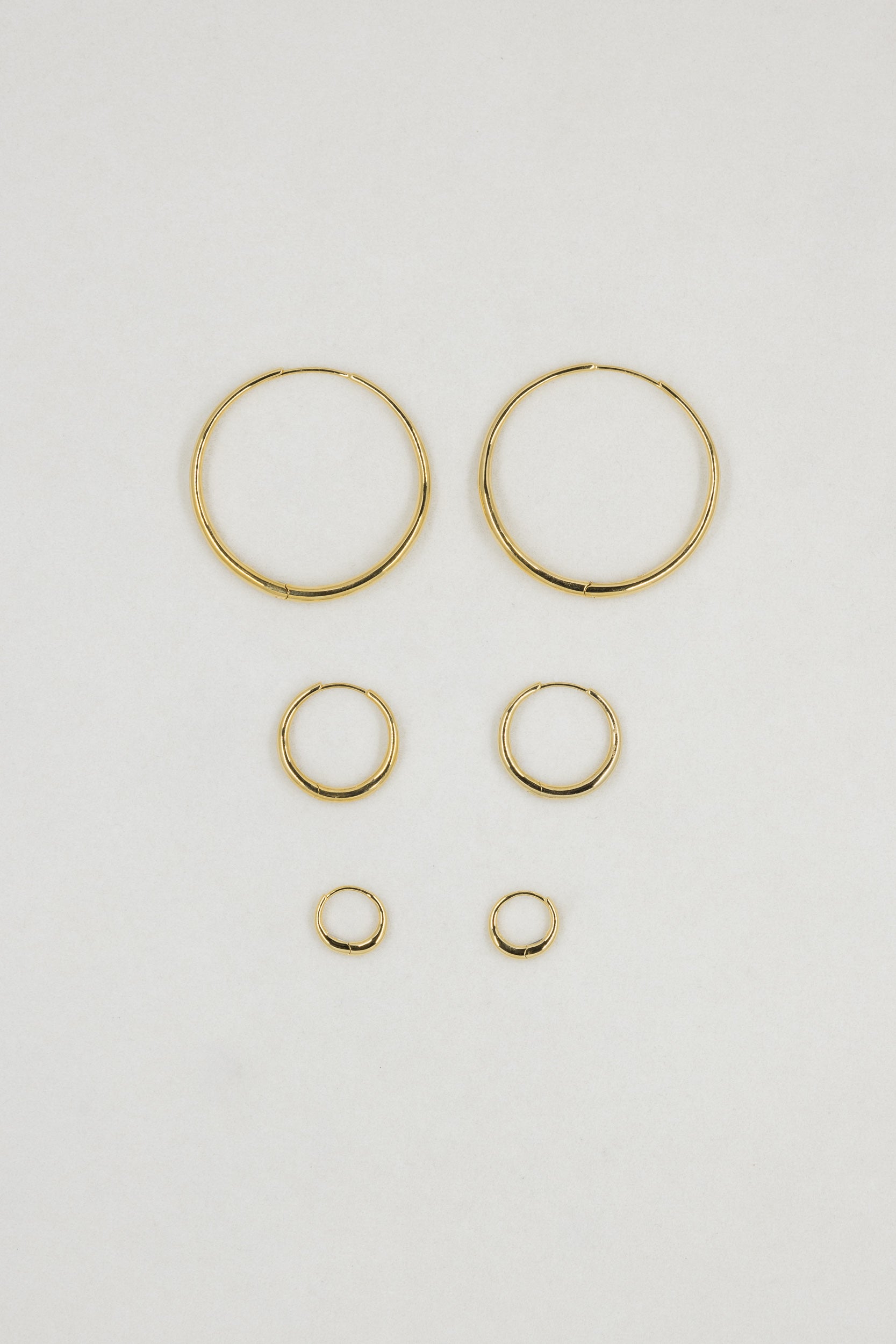 Momento Baby Hoops  - Gold | Low In Stock