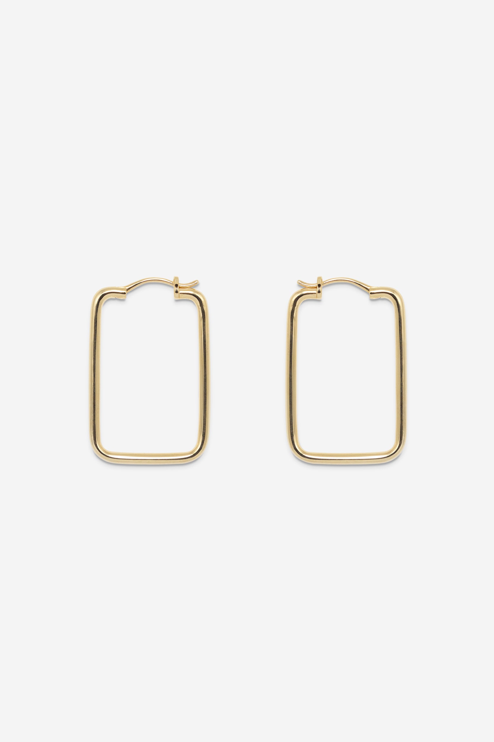 Mondo Hoops - Square - Gold