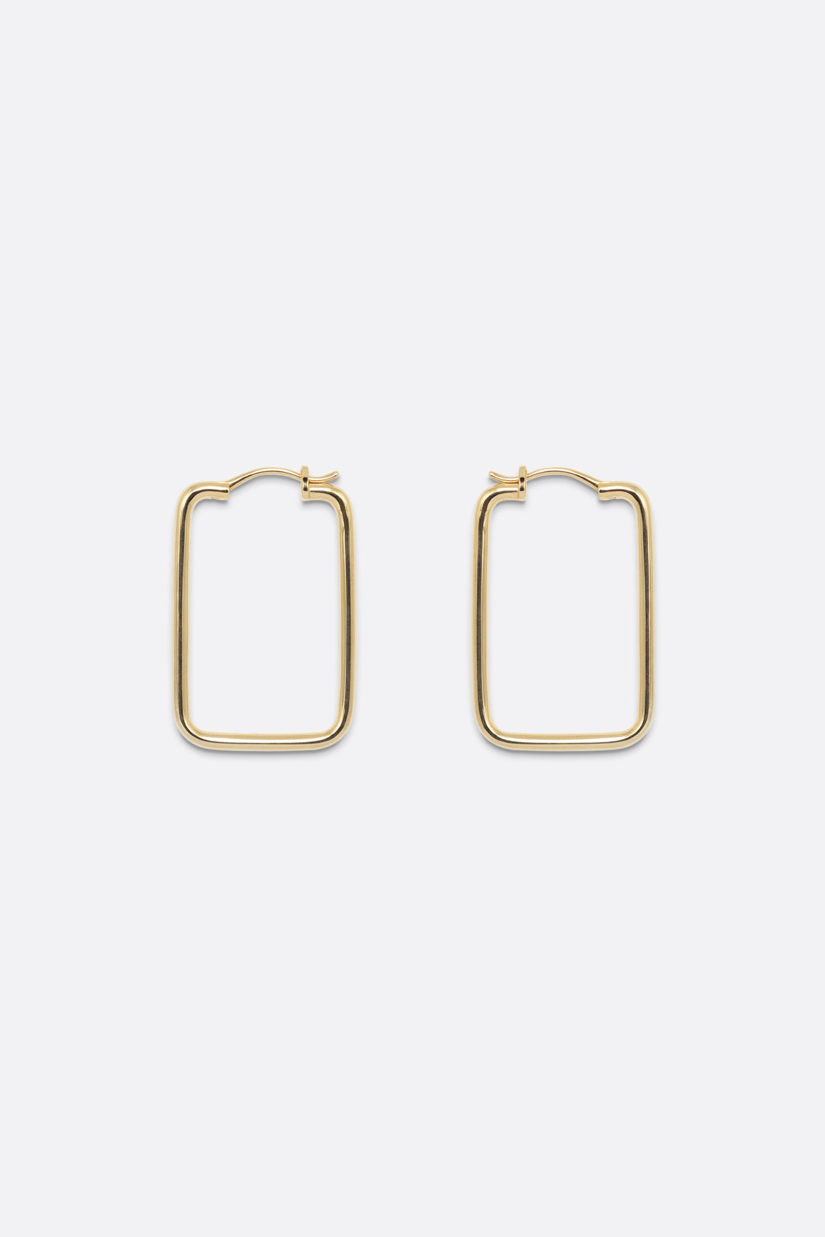 Mondo Hoops - Square - Gold