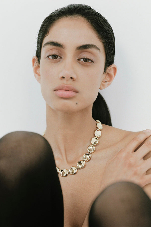 Concave Necklace - Gold