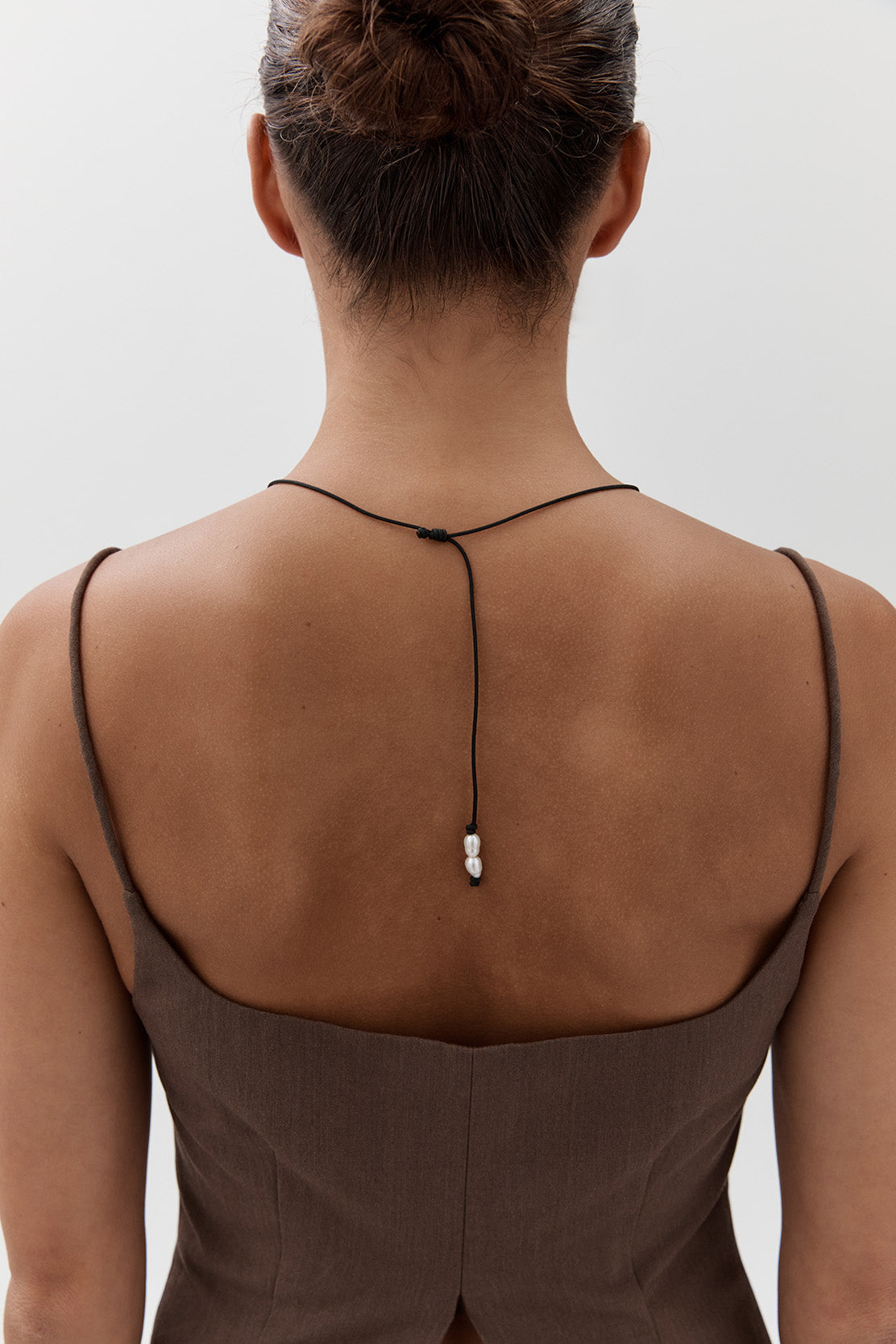 Baroque Pearl Cord Necklace