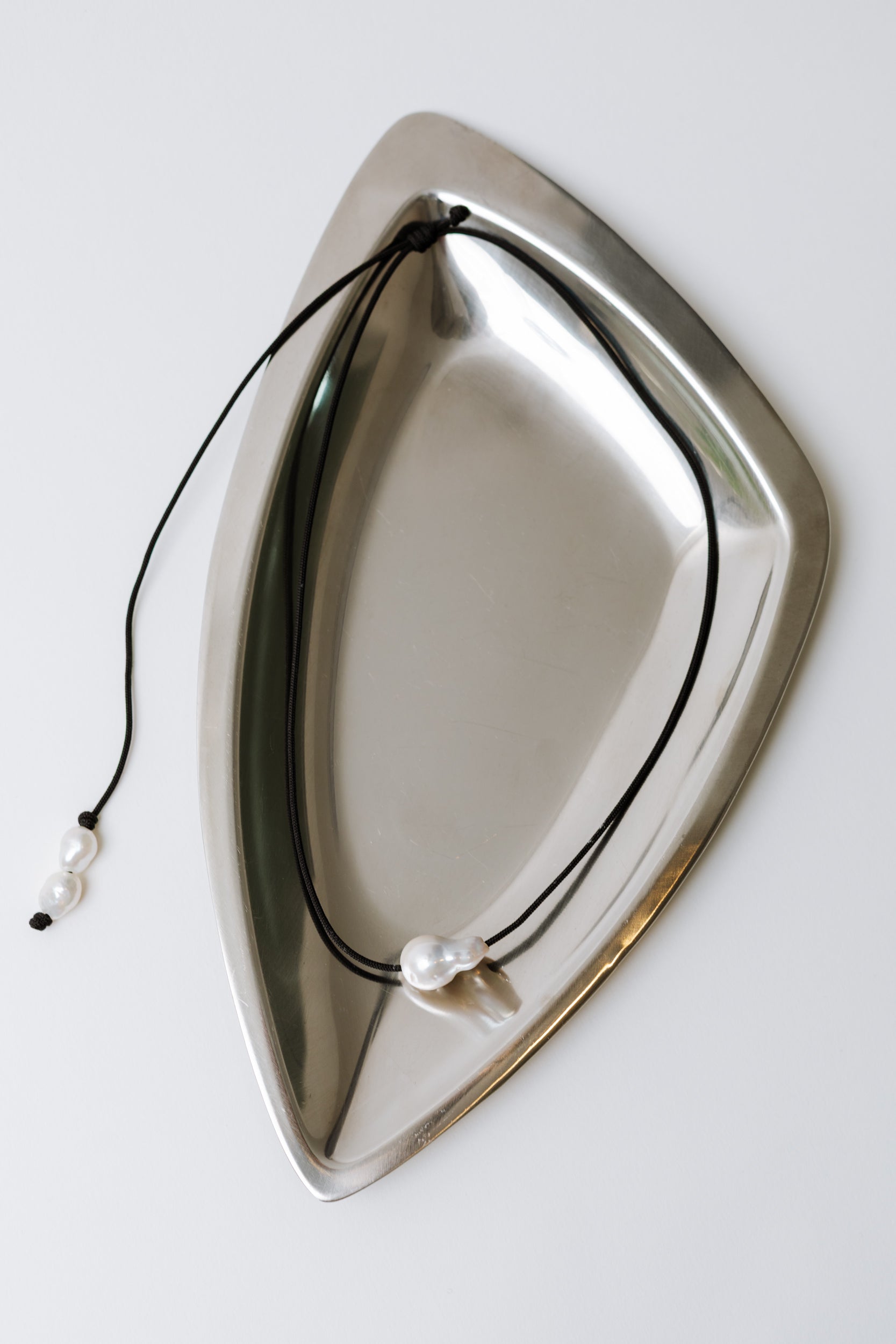 Baroque Pearl Cord Necklace