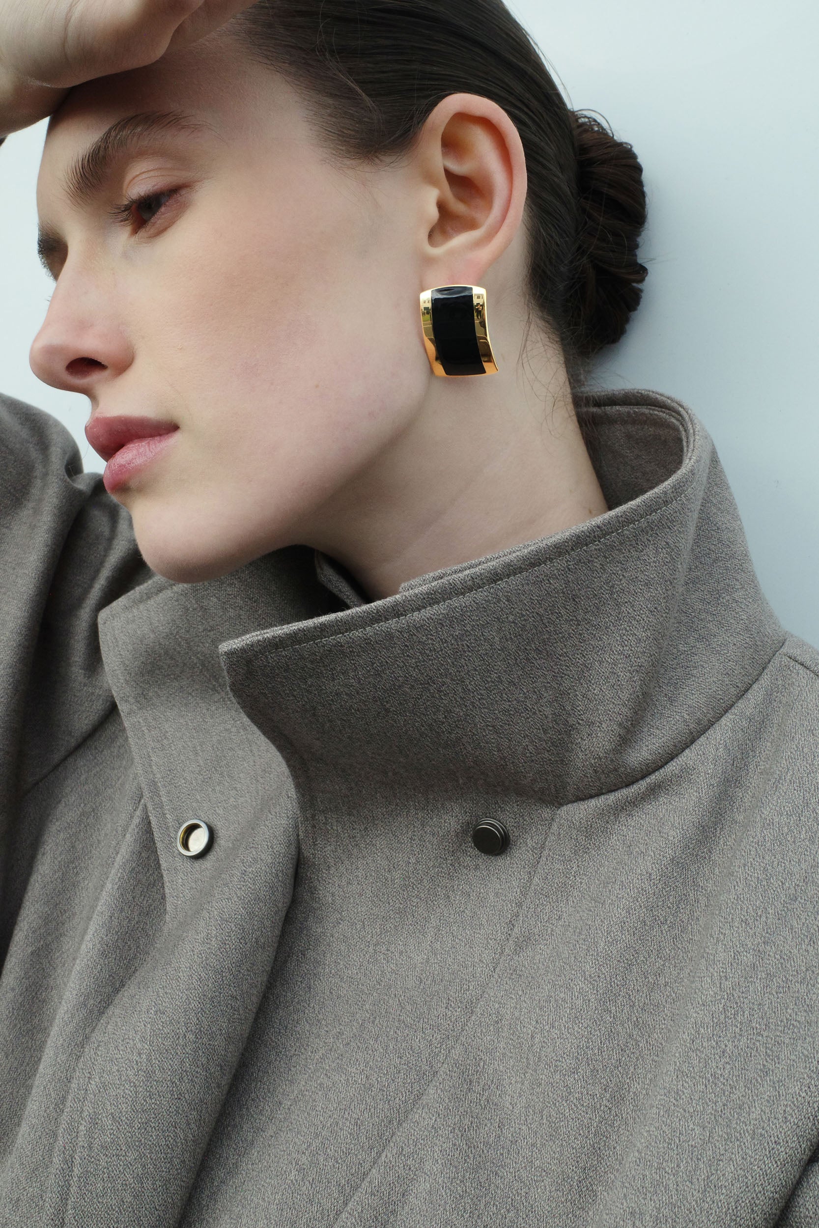 Eclipse Earrings - Gold