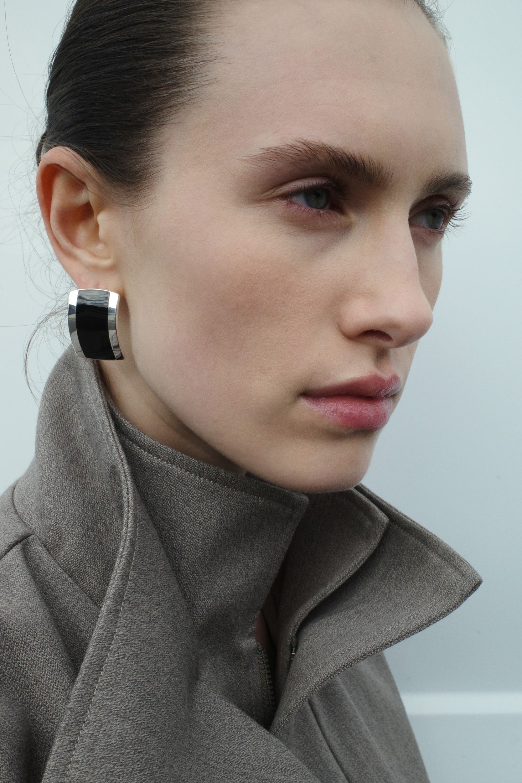 Eclipse Earrings - Silver