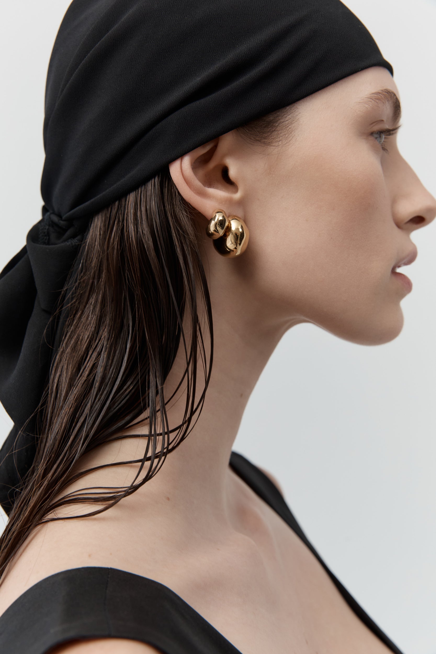 Figure Hoops - Gold