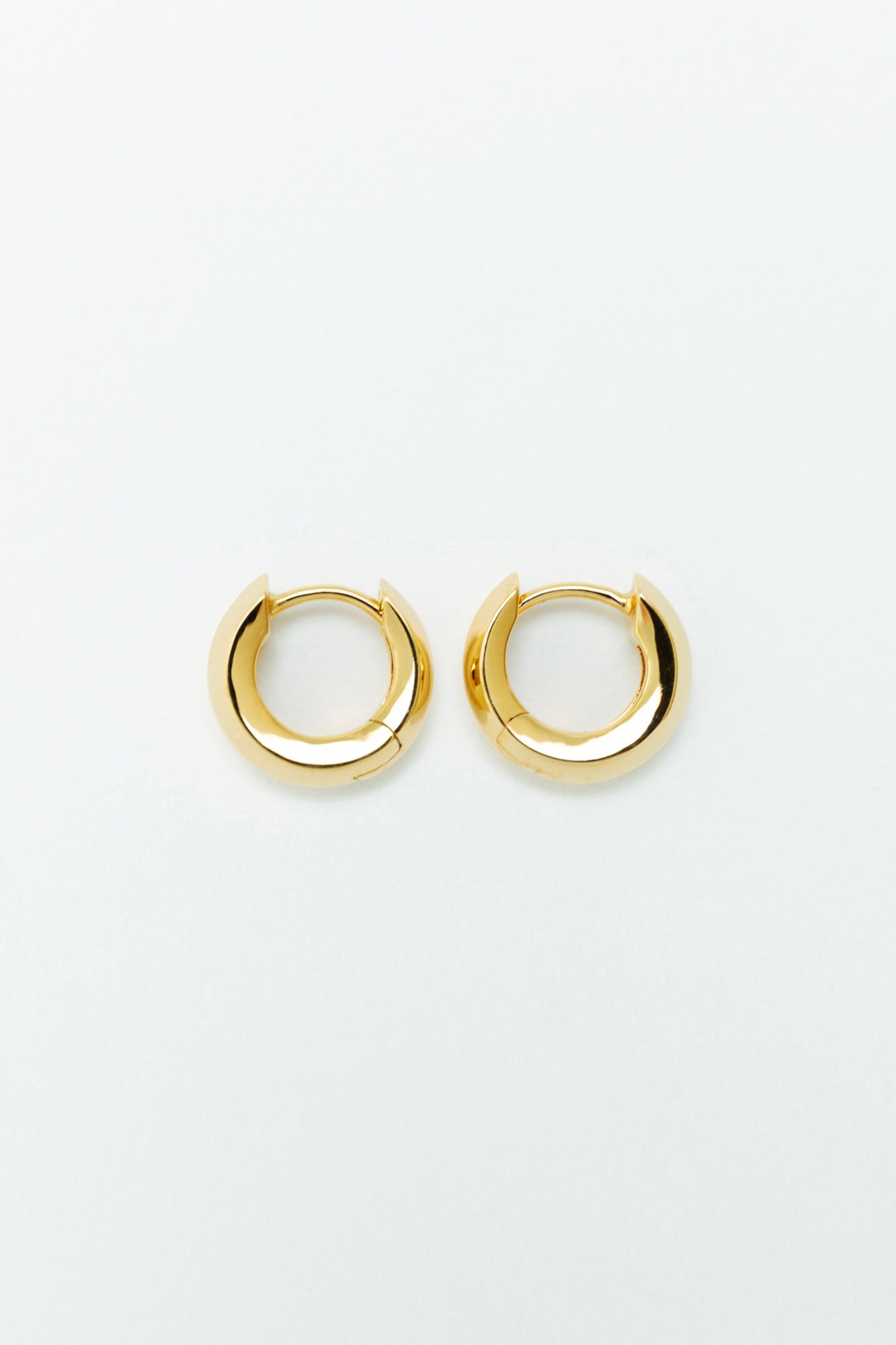 Low Beam Hoops - Small - Gold
