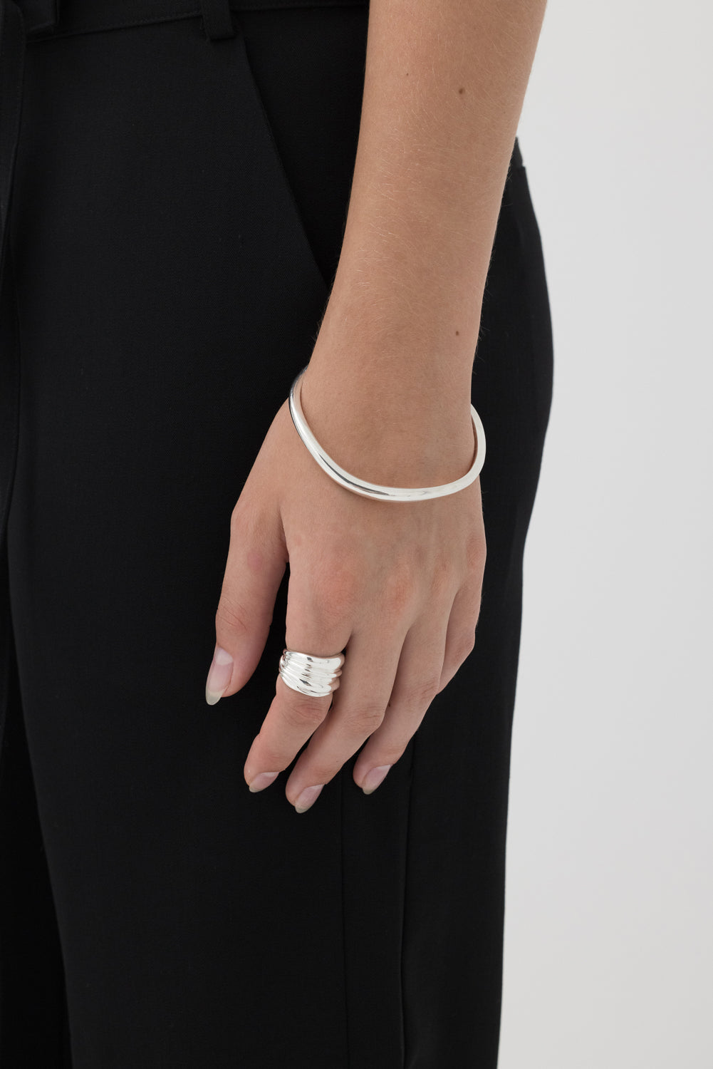 Fundamental Bangle - Silver | Low In Stock