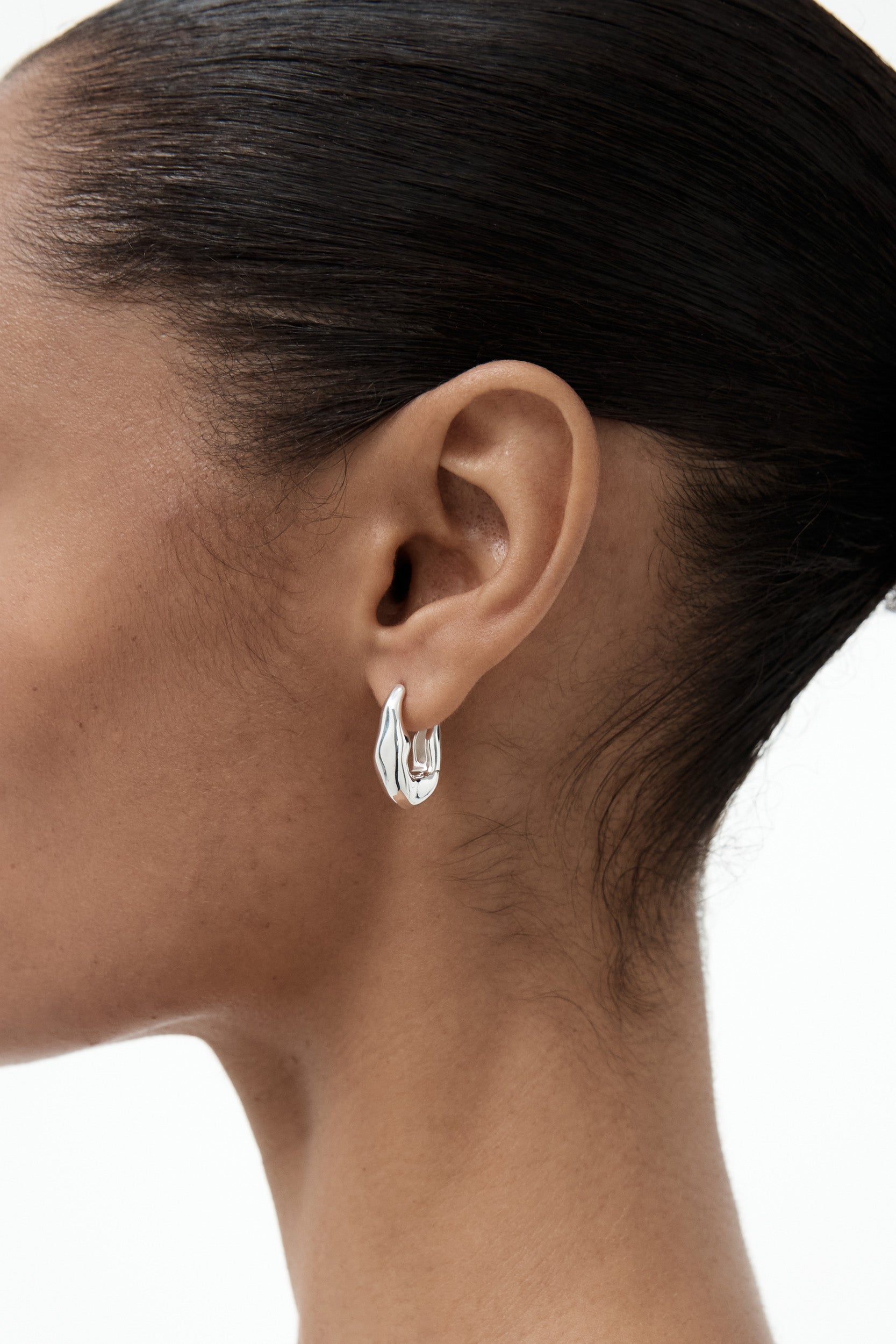 Marina Creole - Silber