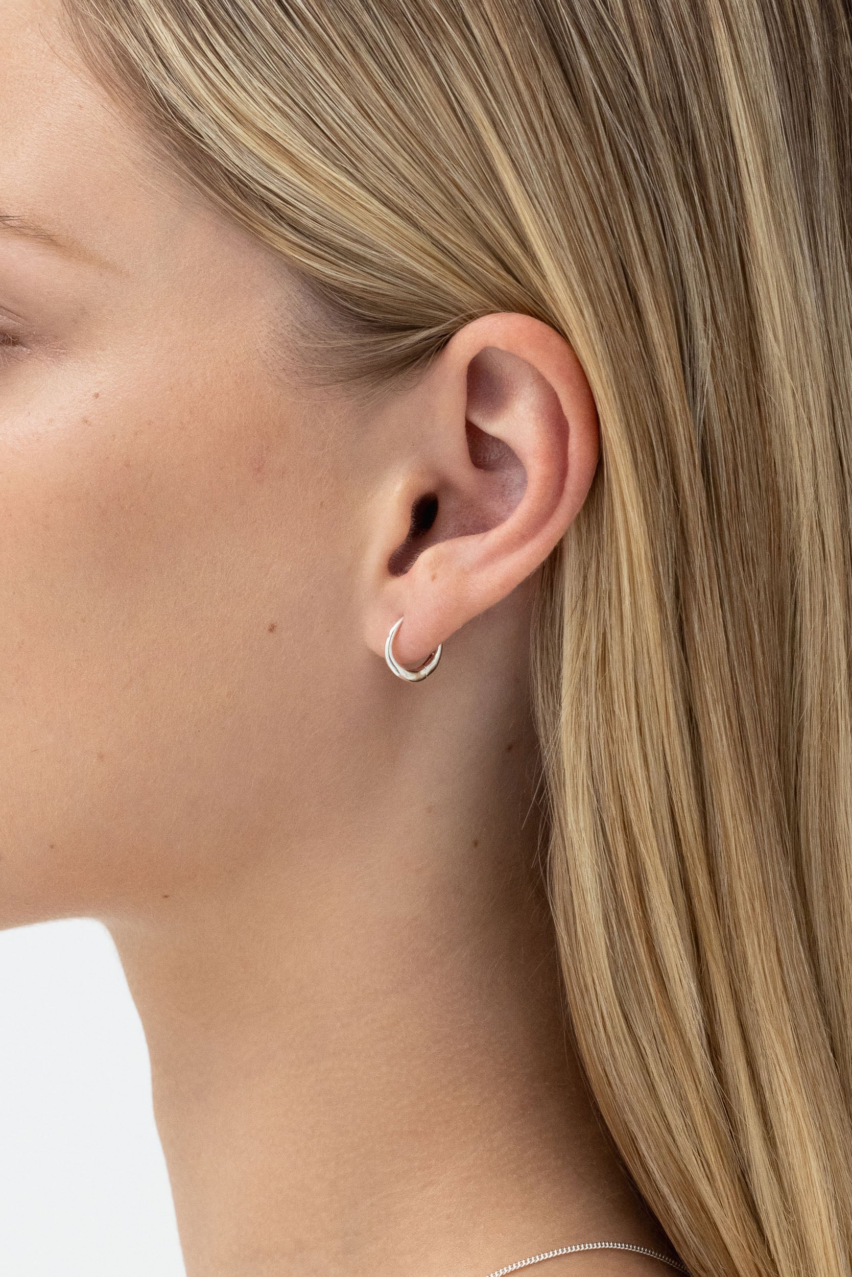 Momento Baby Hoops - Silver