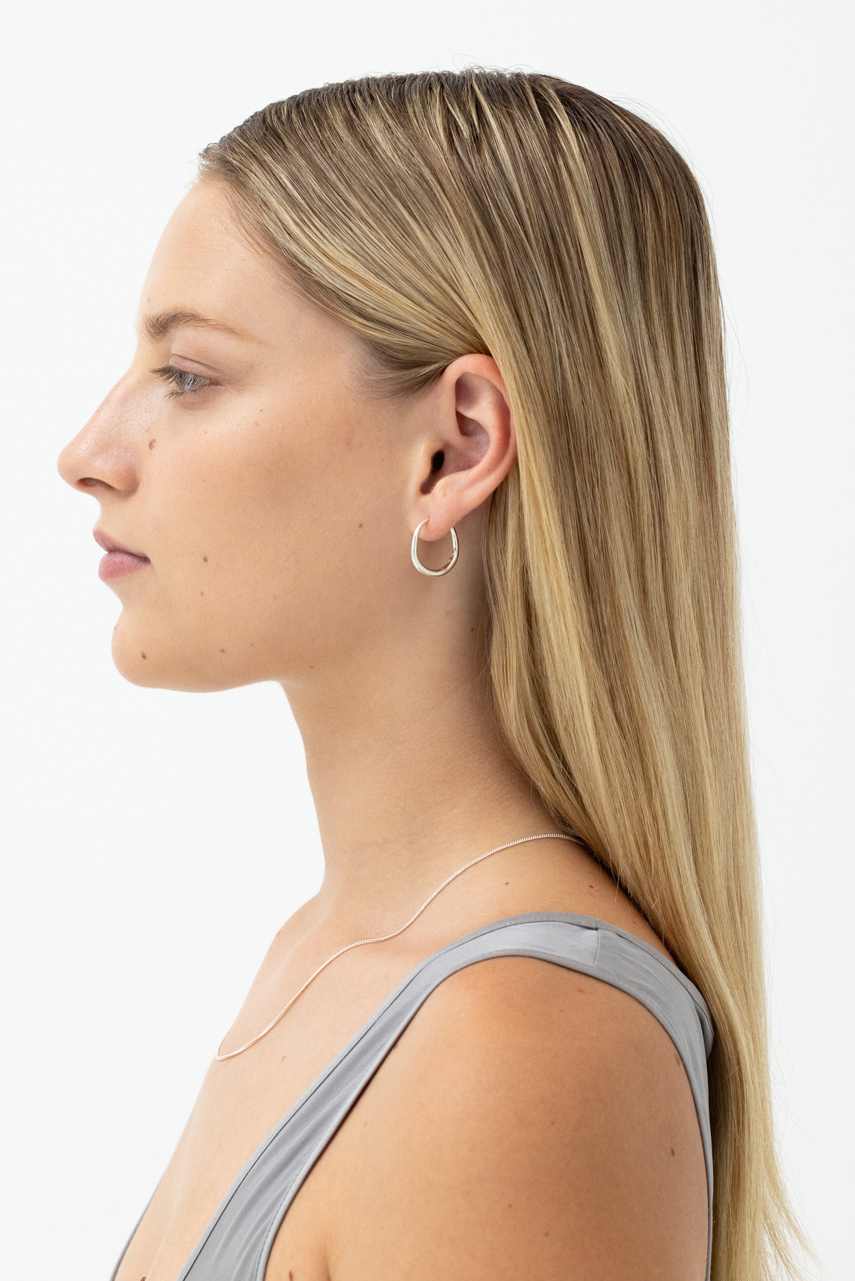 Momento Mini Hoops - Silver