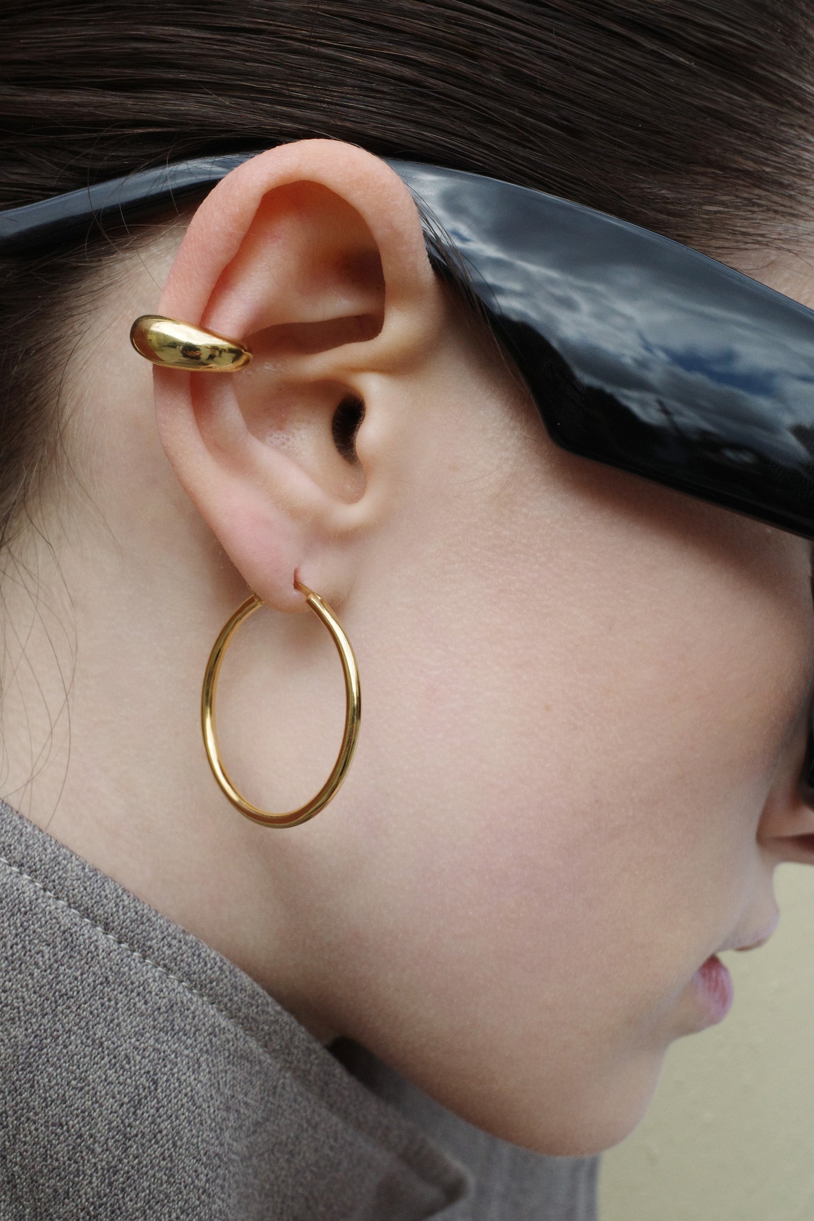 Mondo Hoops - Medium - Gold