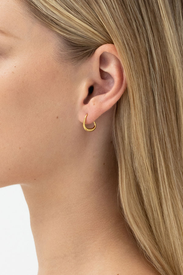 Ventee Hoops - Gold
