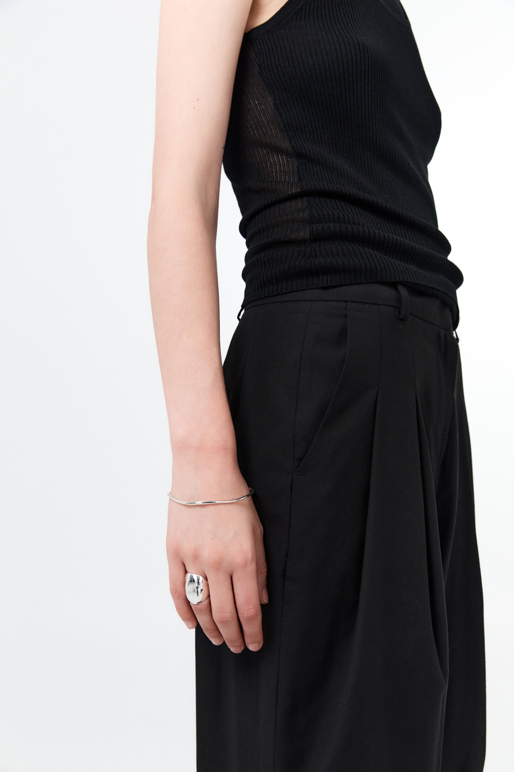 Daija Bangle - Silver