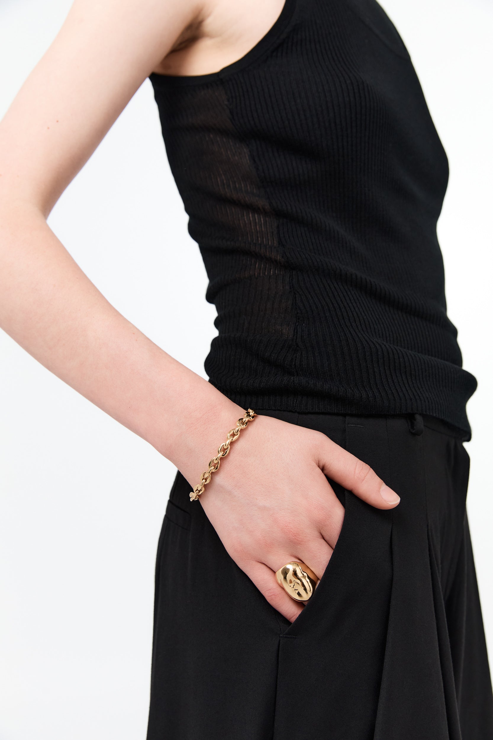 Bague dôme Dylan - Or