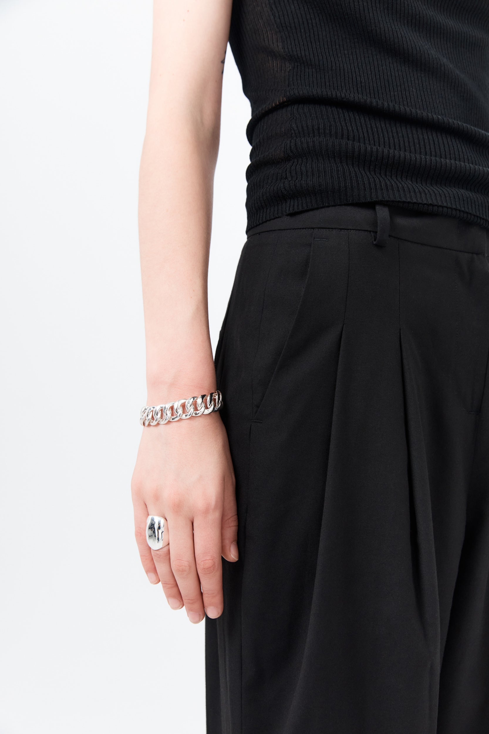 Dylan Dome Ring - Silber