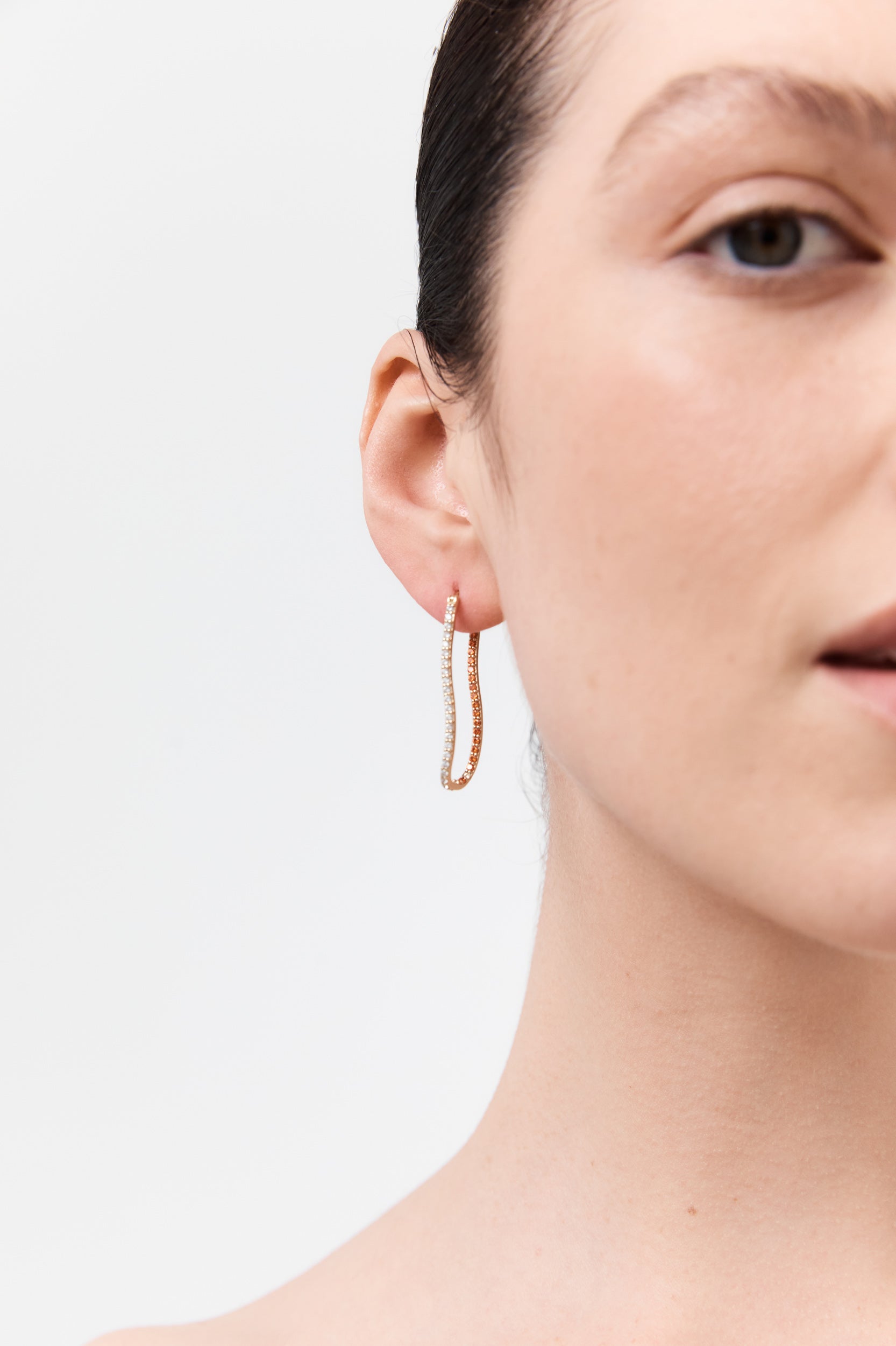 Fiasco Paved Hoops - Tangerine - Gold