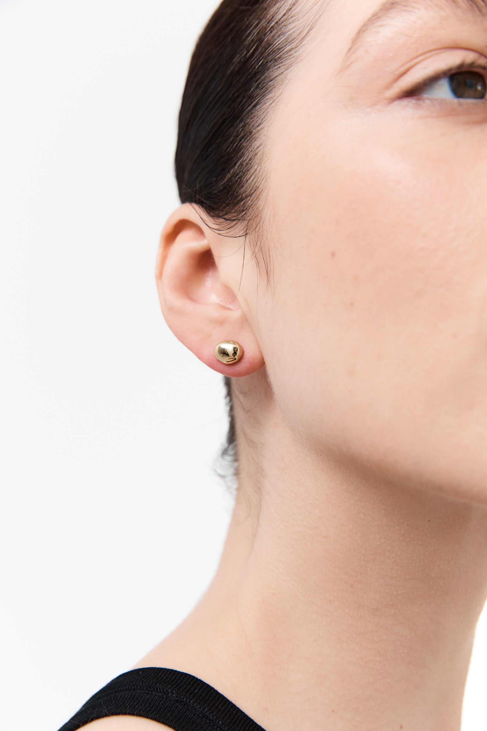 Figure Studs - Gold