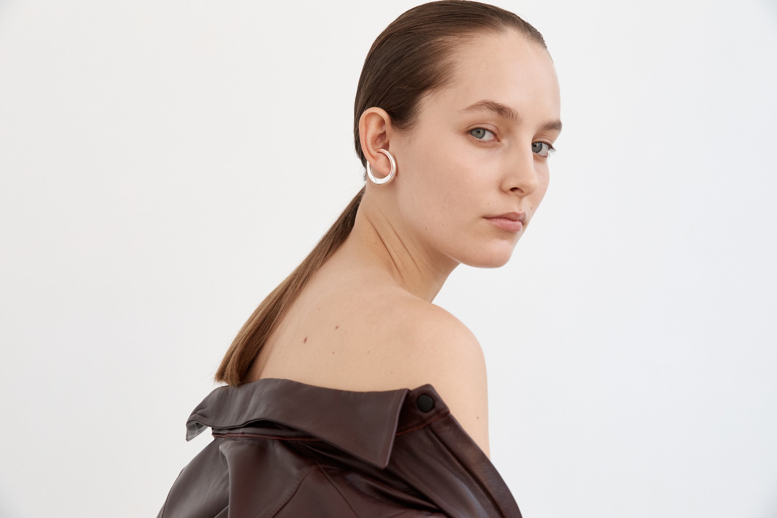 High Beam Ear Cuff - Silver