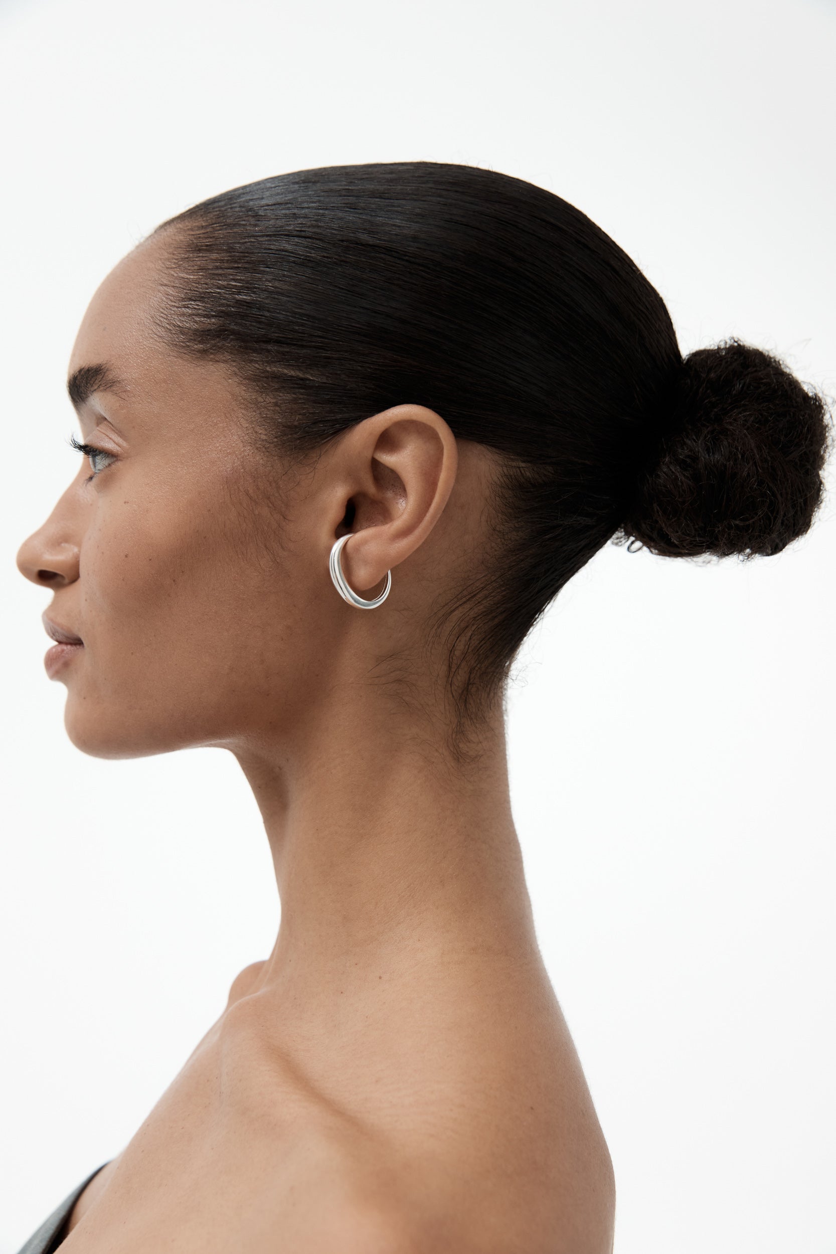 Jean Ear Cuff Groß - Silber