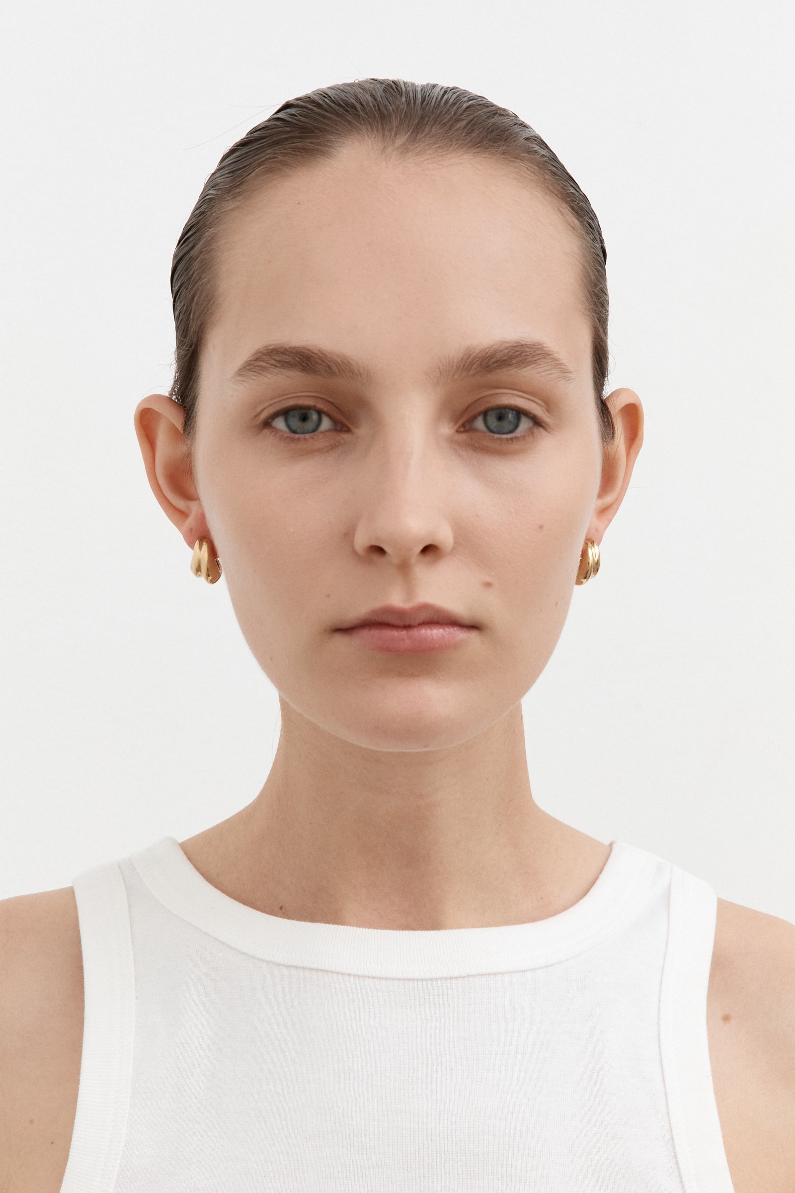 Mega Hoops - Small - Gold